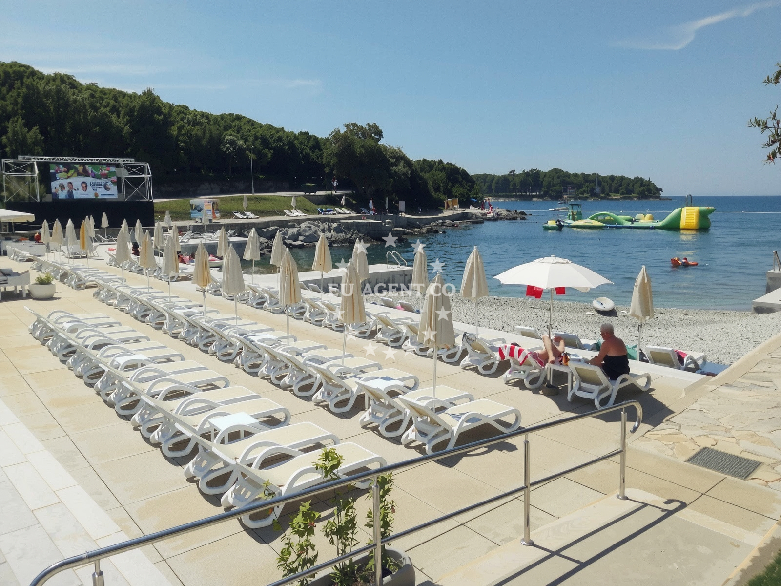 Additional view of Petalon beach in Petalon, Vrsar