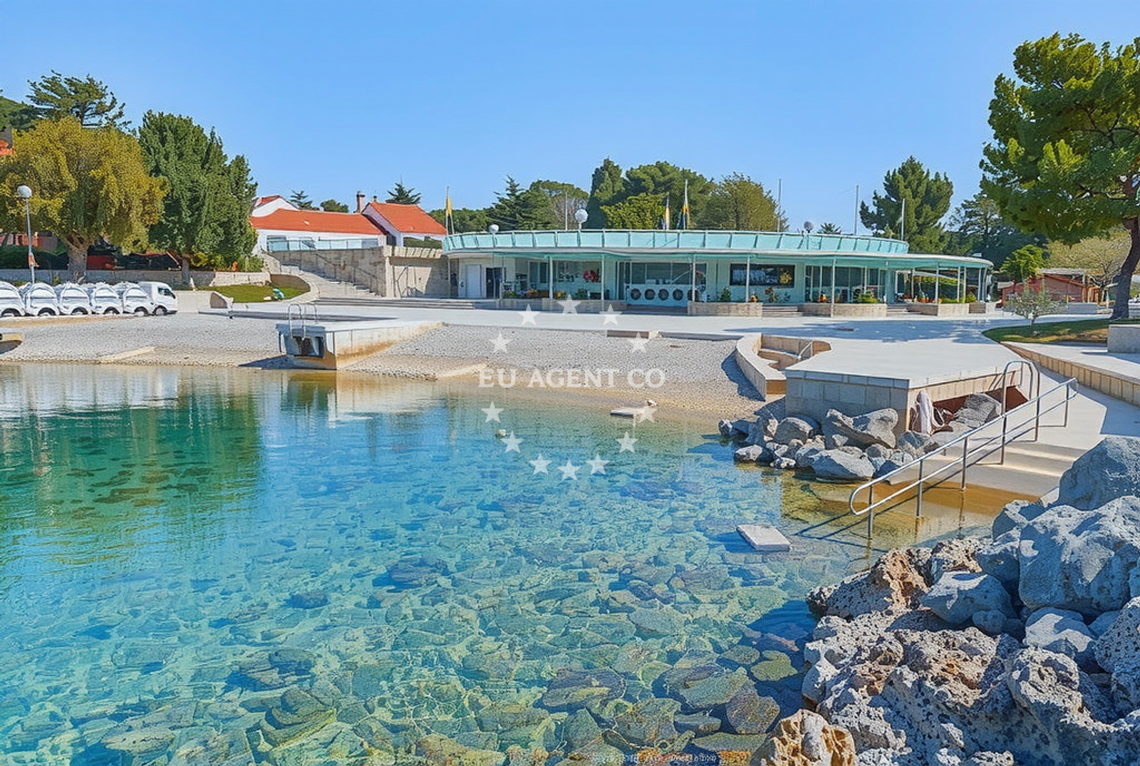 Additional view of Petalon beach in Petalon, Vrsar