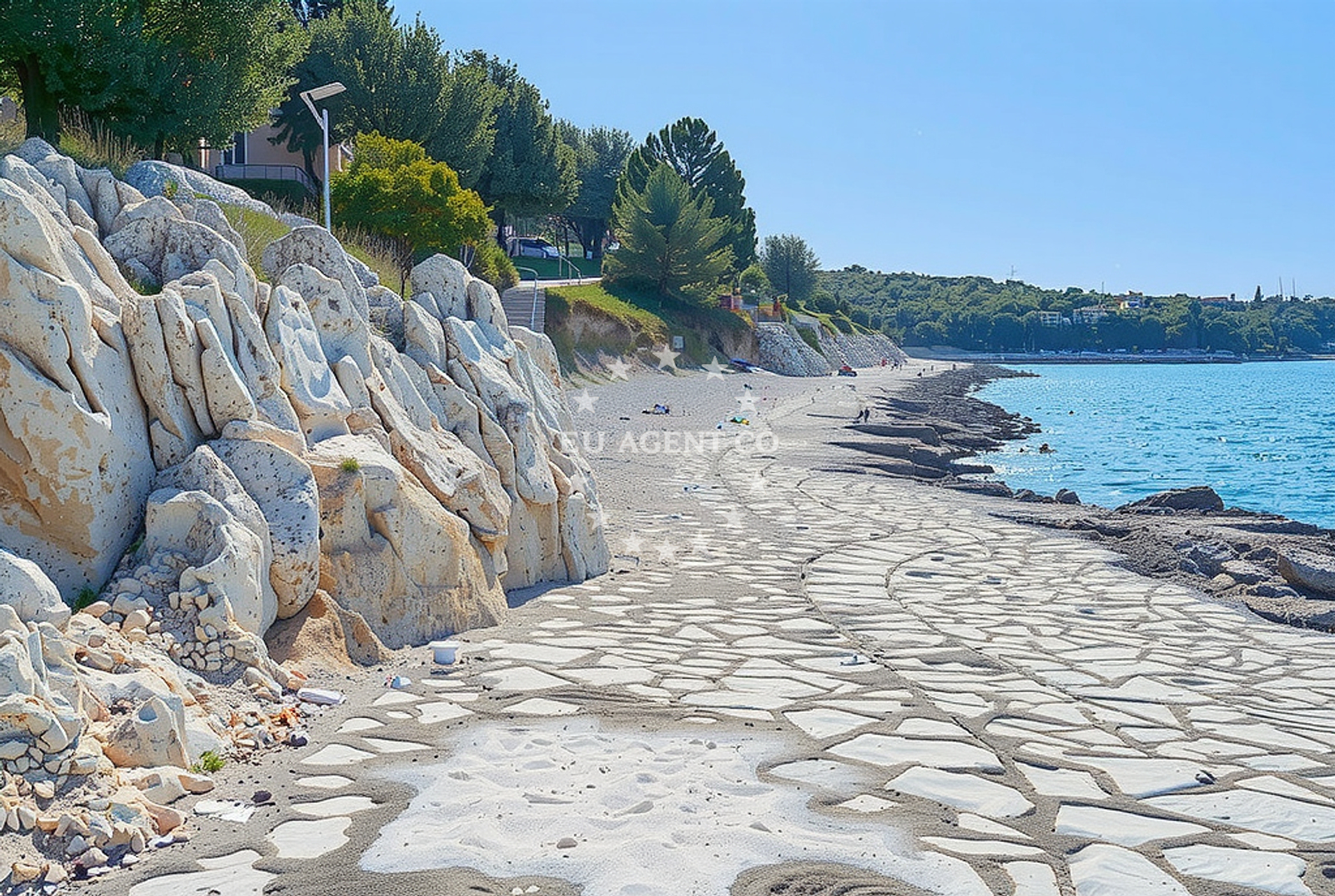 Additional view of Petalon beach in Petalon, Vrsar
