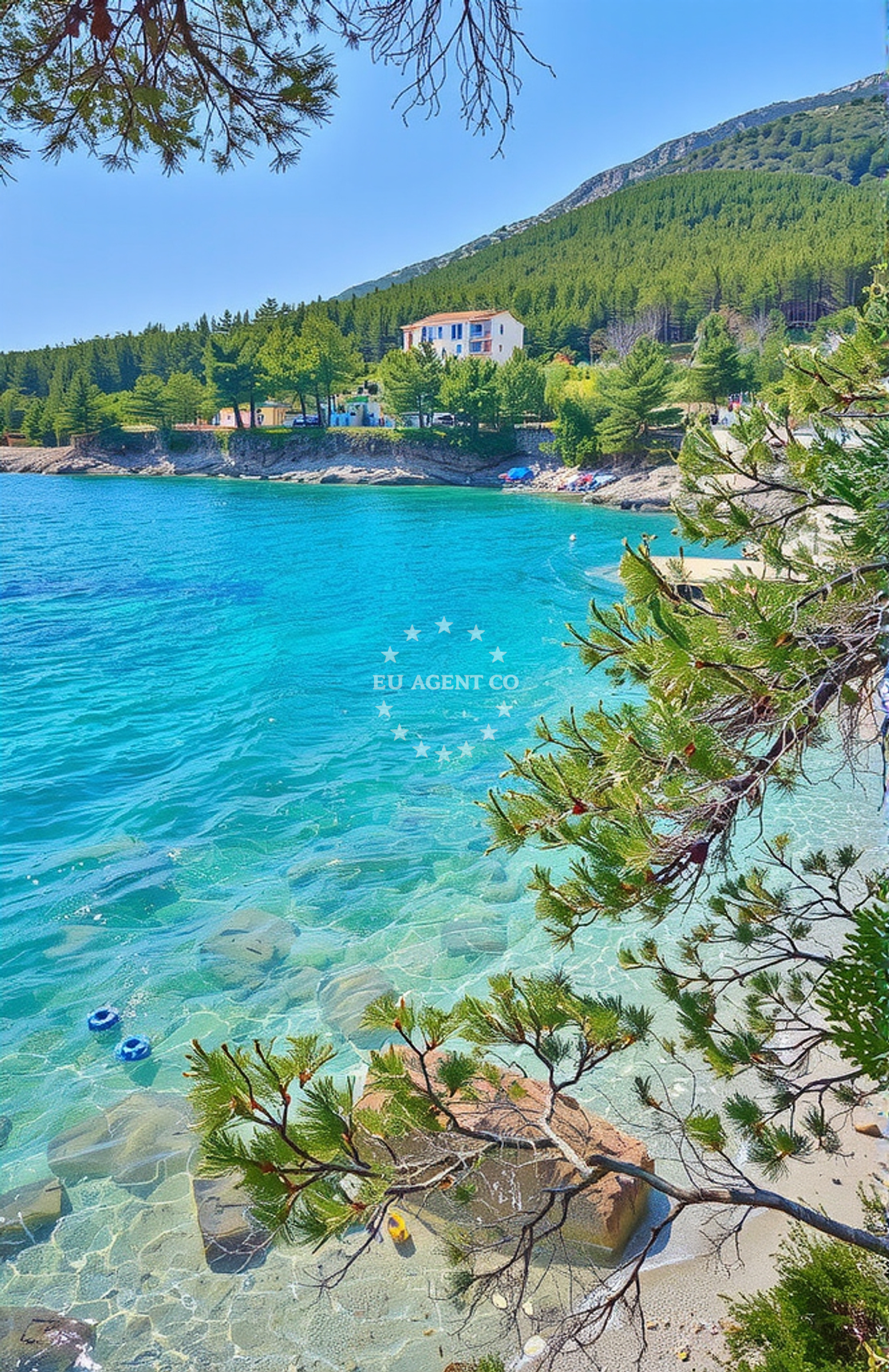Additional view of Petarcica beach in Zavala 188 ground floor, Zavala