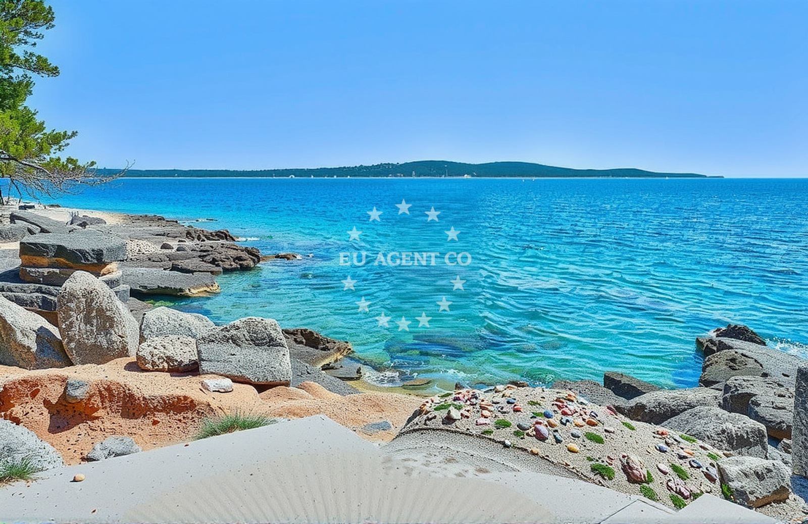 Additional view of Petarcica beach in Zavala 188 ground floor, Zavala