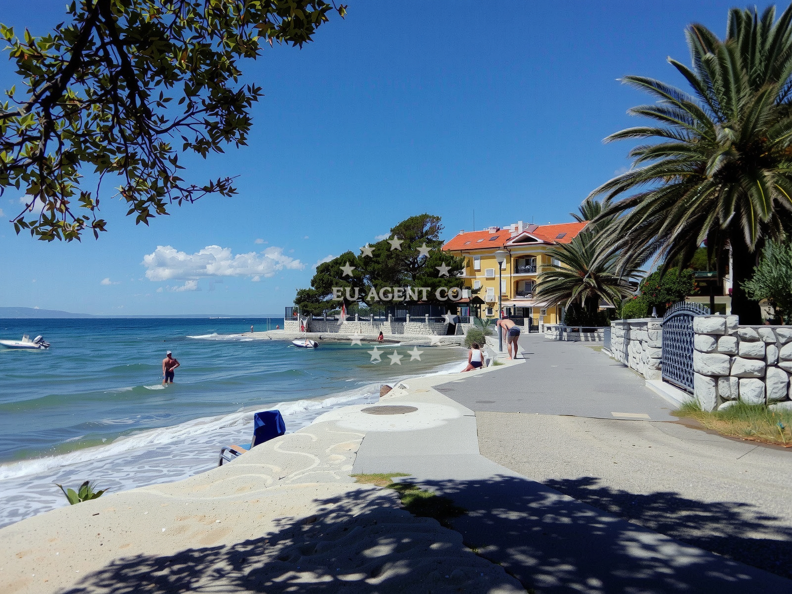 Additional view of Petrac beach in 598 Banjol, Rab