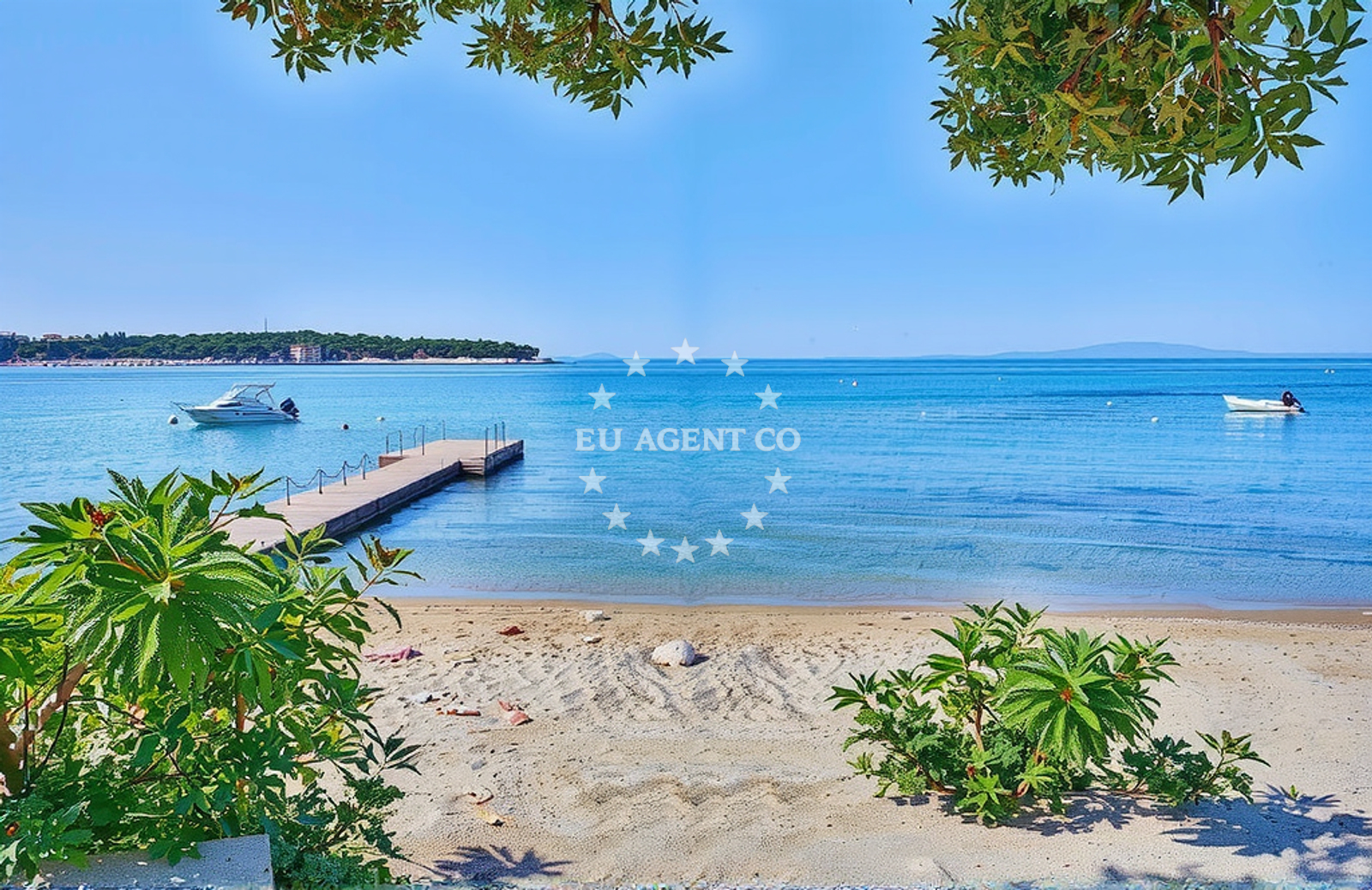 Additional view of Petrac beach in 598 Banjol, Rab