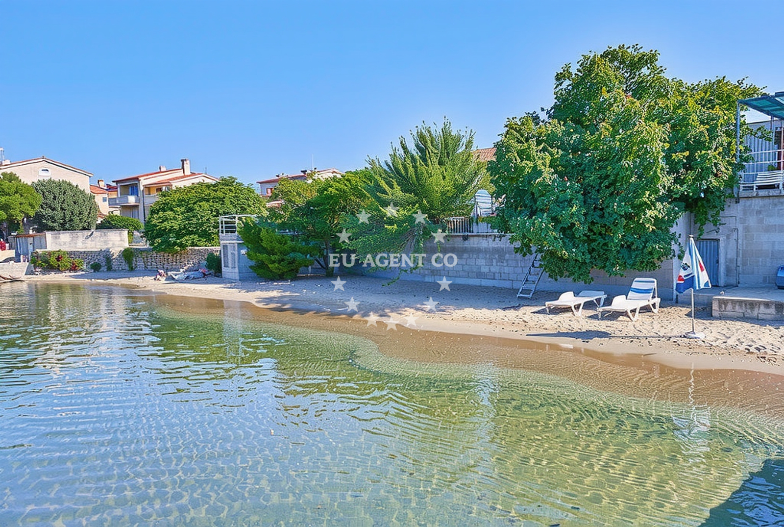 Additional view of Petrac beach in 598 Banjol, Rab