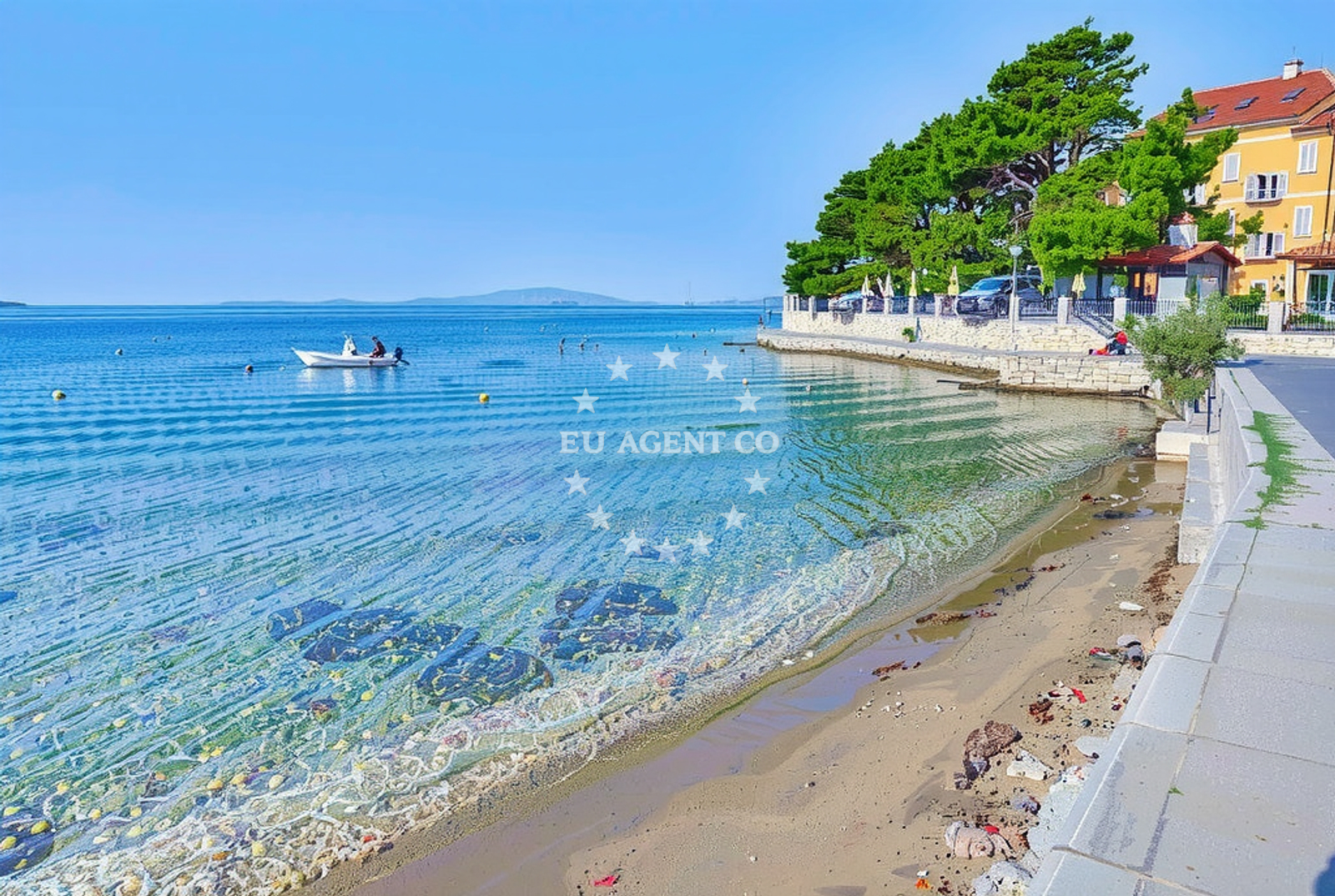 Additional view of Petrac beach in 598 Banjol, Rab