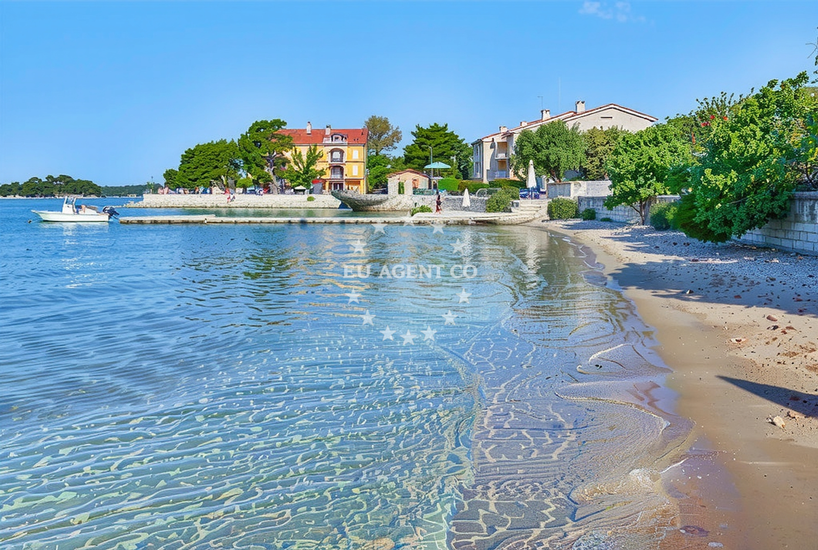 Additional view of Petrac beach in 598 Banjol, Rab