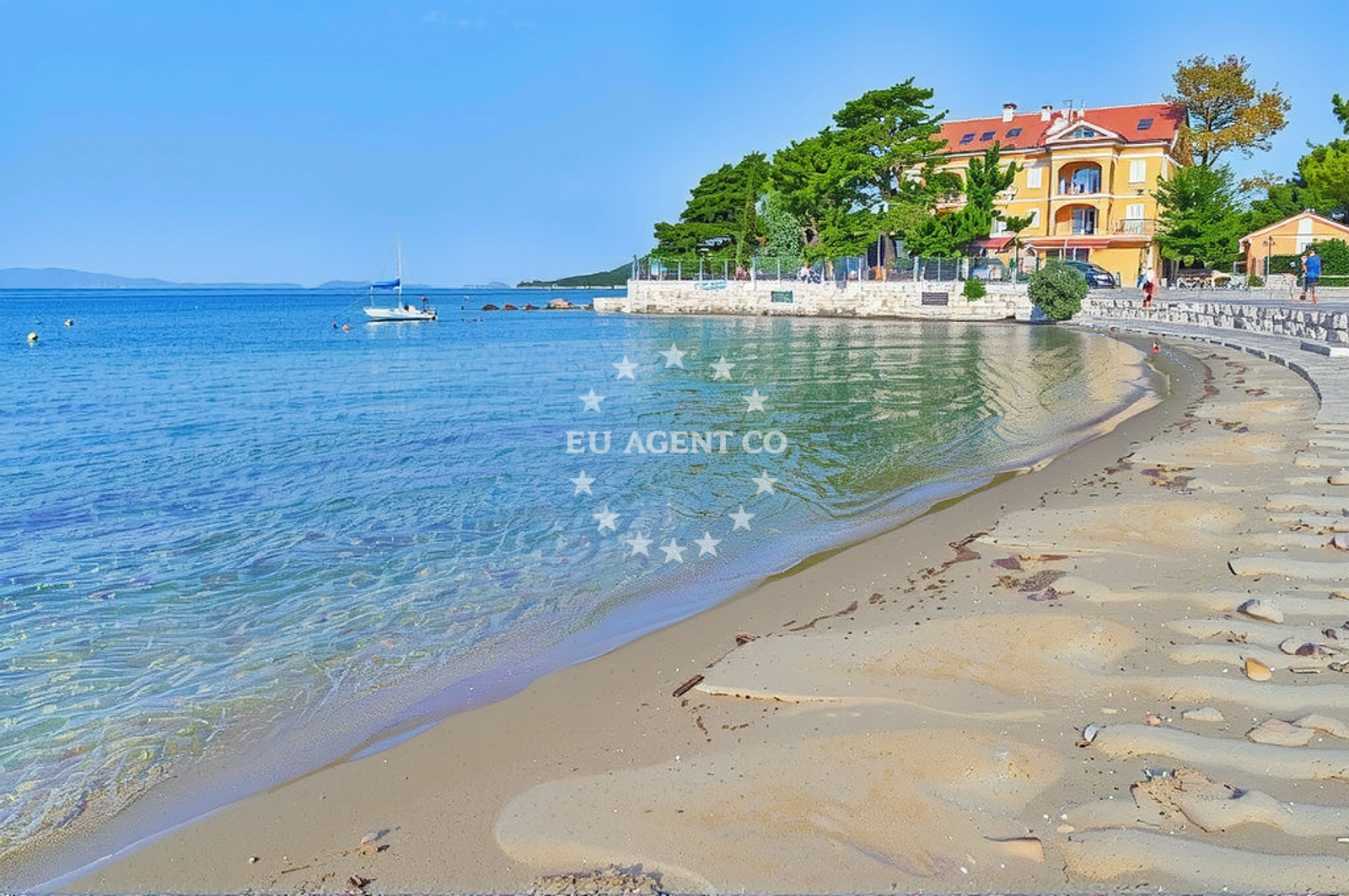Additional view of Petrac beach in 598 Banjol, Rab