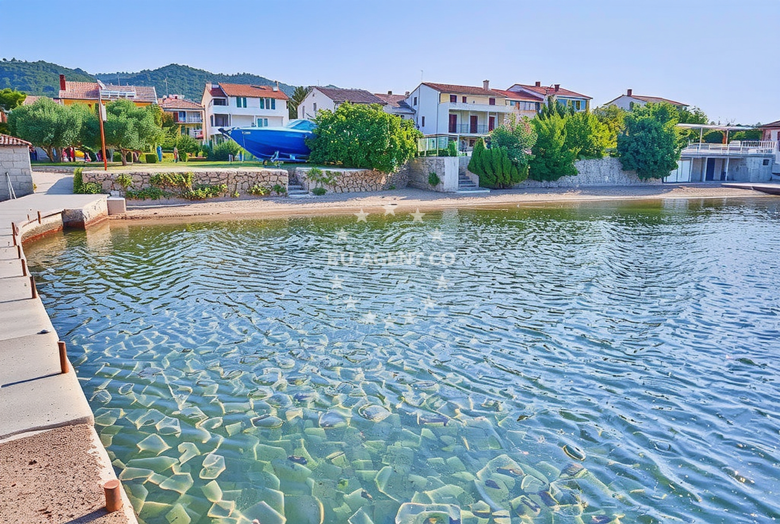 Additional view of Petrac beach in 598 Banjol, Rab