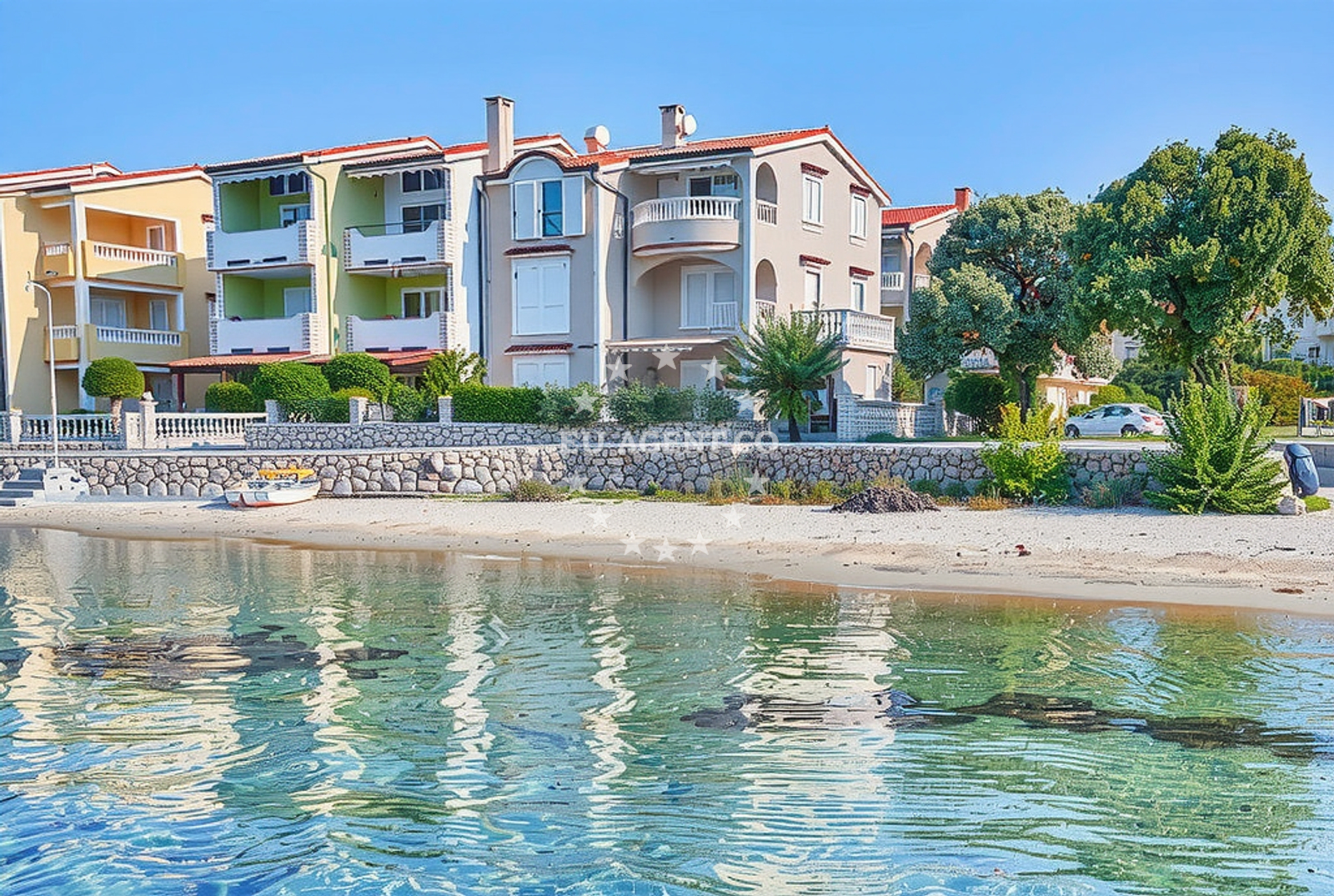 Additional view of Petrac beach in 598 Banjol, Rab