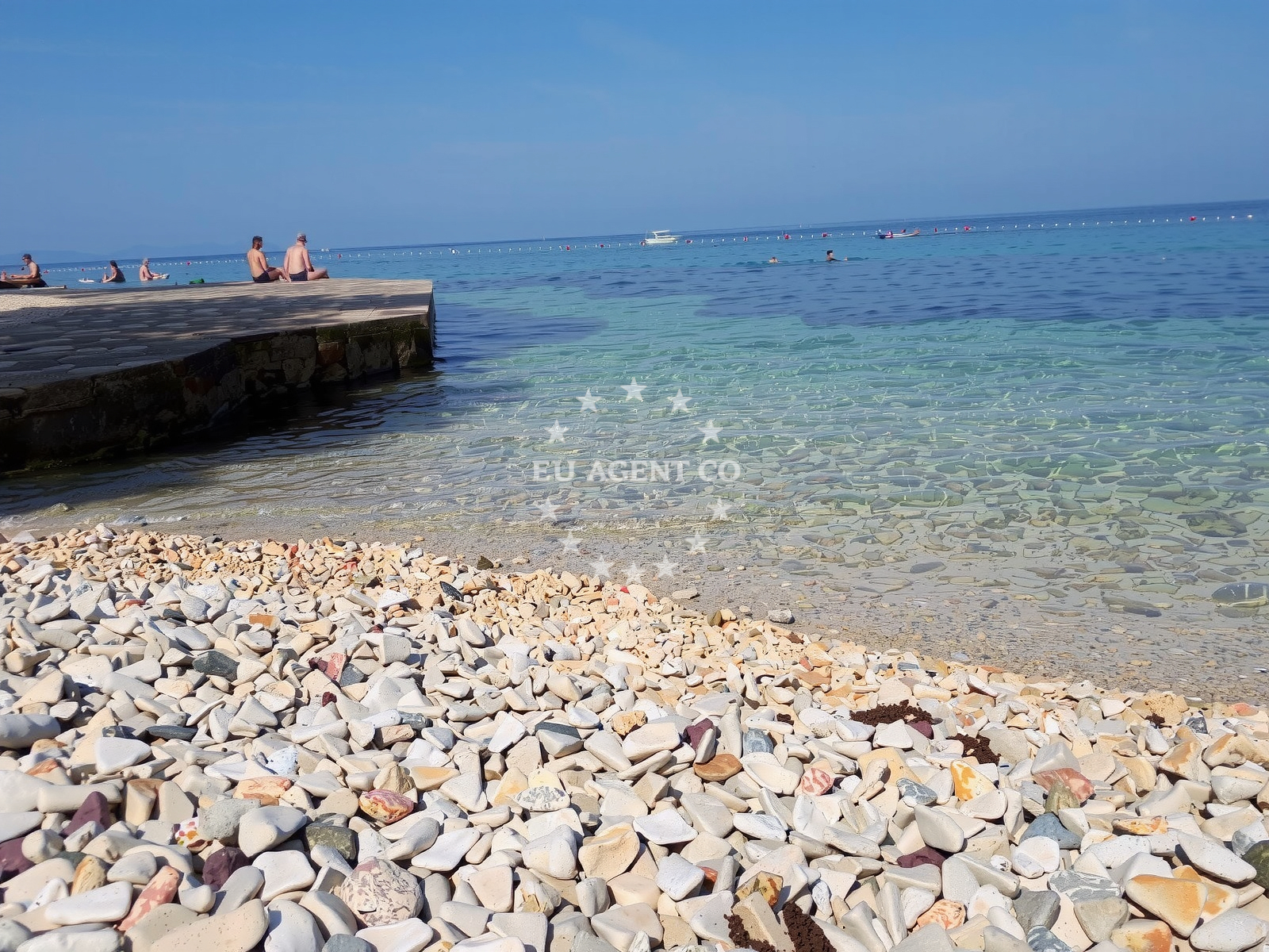 Additional view of Petrcane beach in , Petrcane