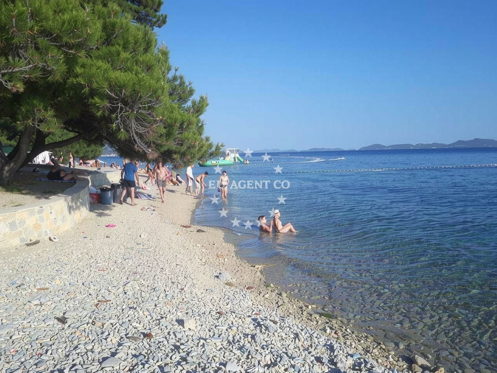 Additional view of Petrcane beach in , Petrcane