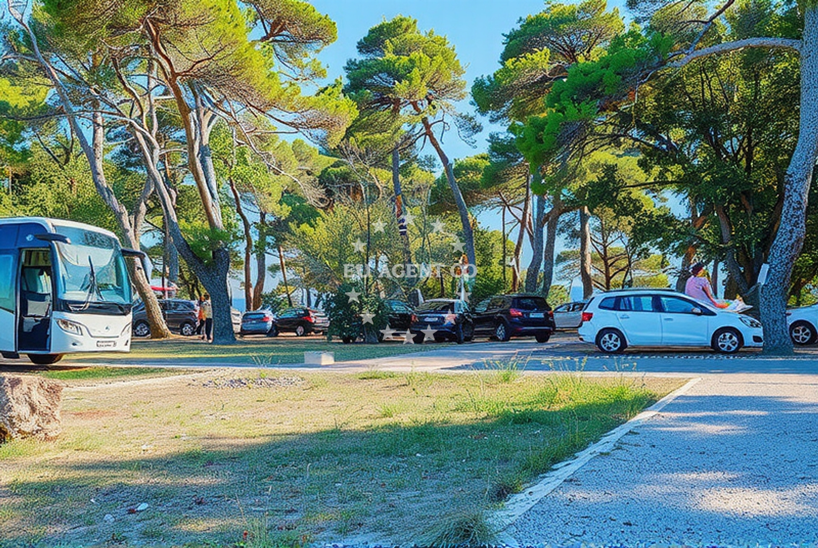 Additional view of Petrcane beach in , Petrcane