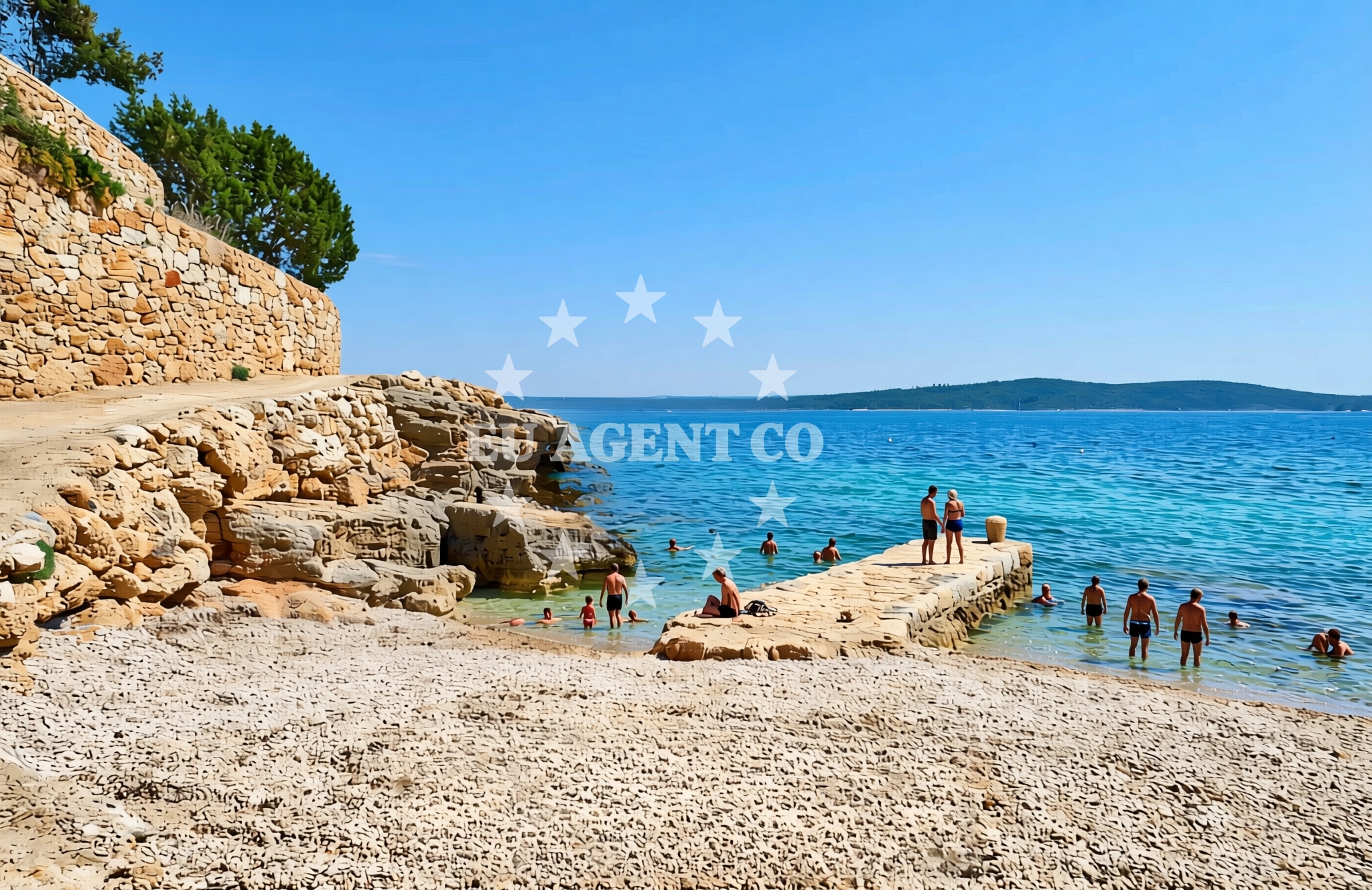 Additional view of Petrovac, Zavala (Jelsa) (Hvar) Beach in Petrovac