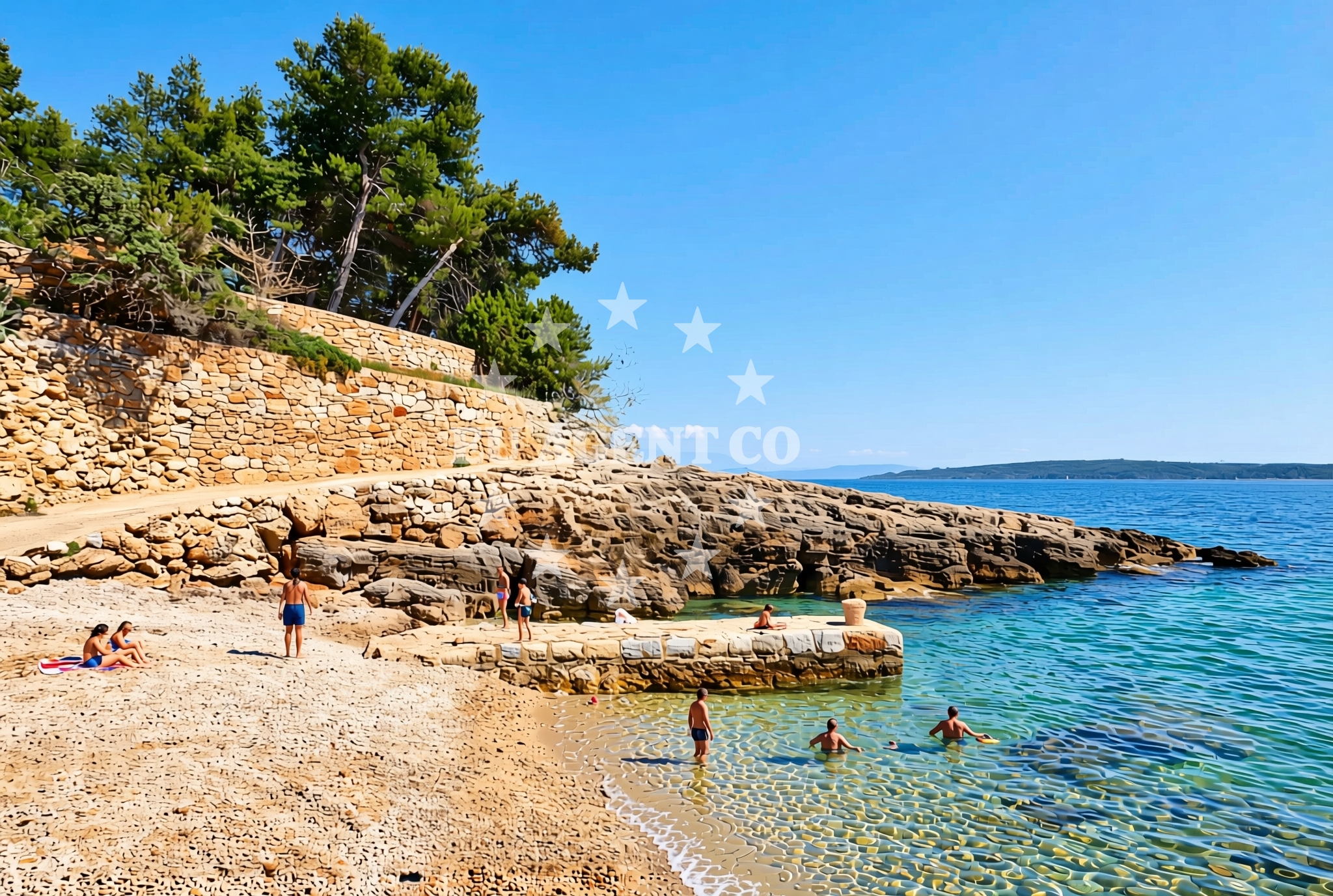 Additional view of Petrovac, Zavala (Jelsa) (Hvar) Beach in Petrovac