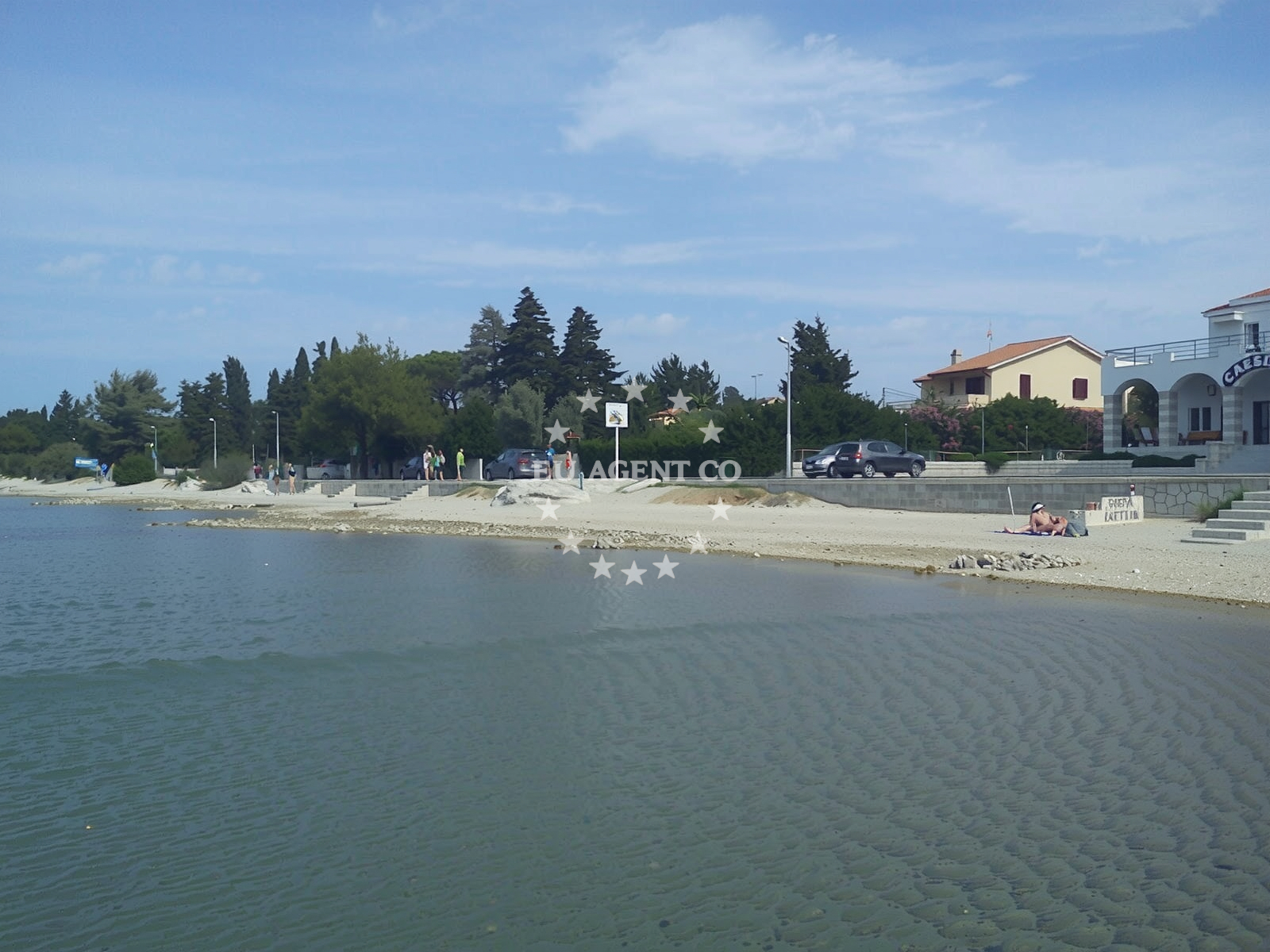 Sea and coastal view of Philip beach II in 11 Kralja Zvonimira, Turanj