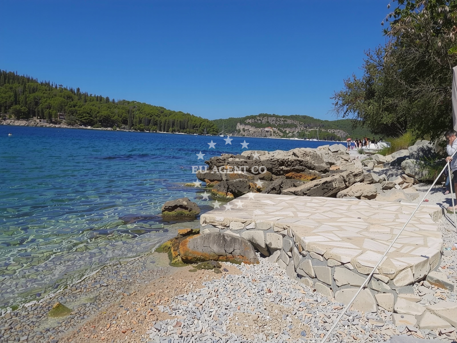 Additional view of Picena beach in picena 9, Vela Luka