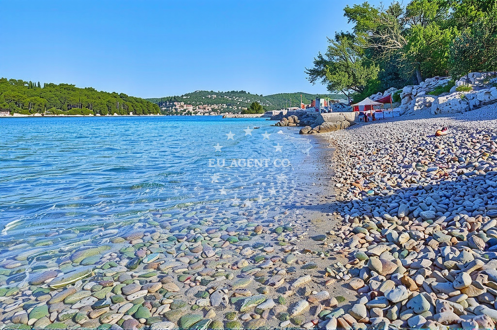 Additional view of Picena beach in picena 9, Vela Luka