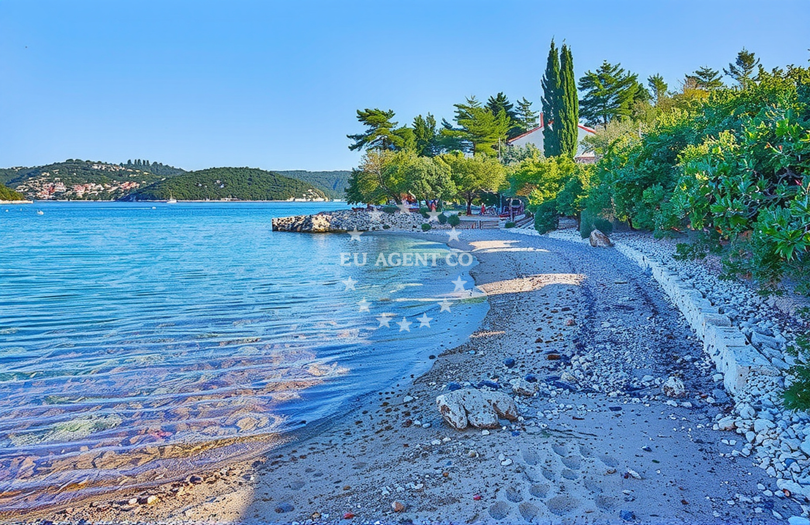 Additional view of Picena beach in picena 9, Vela Luka