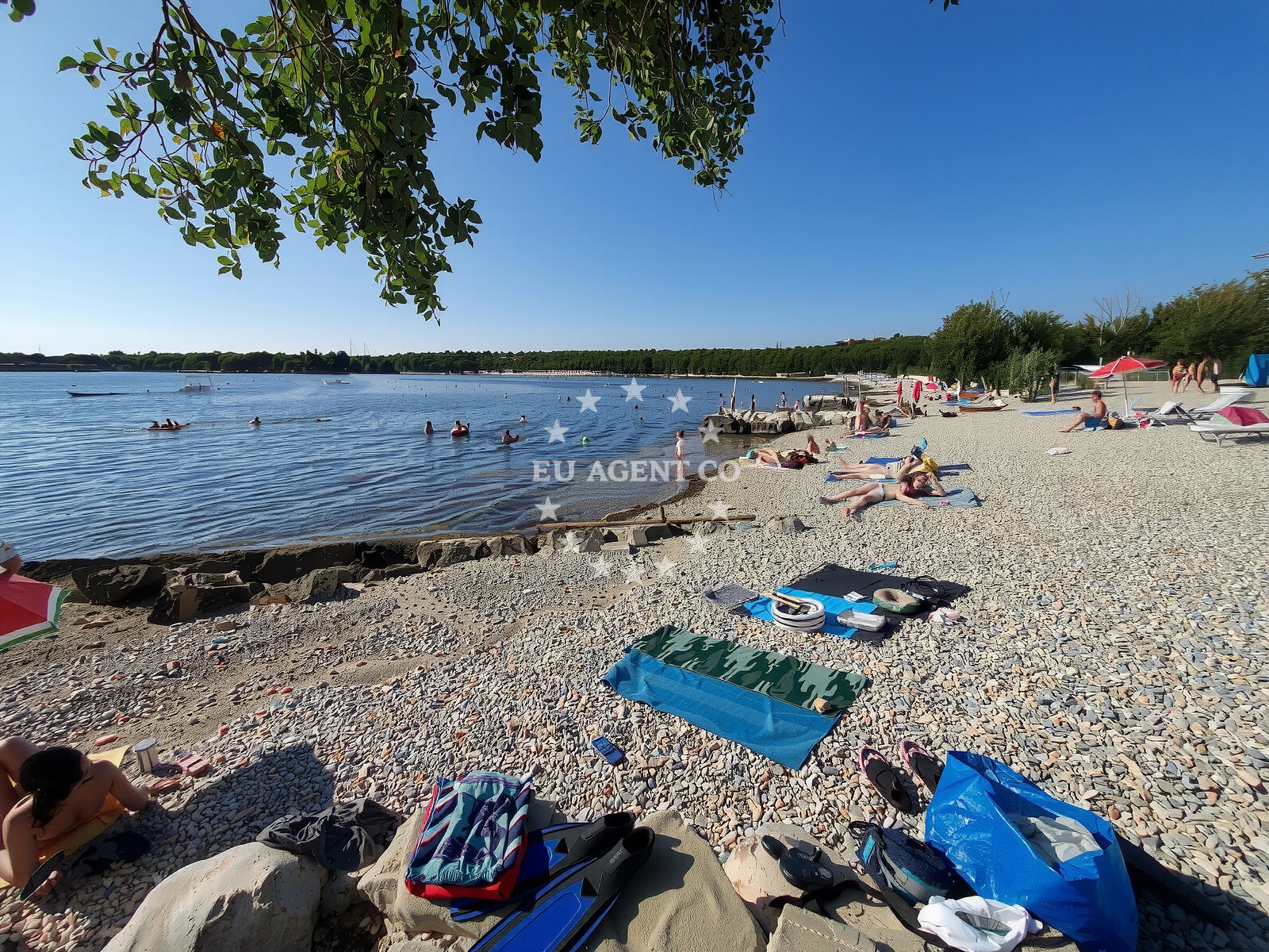 Overview of Pichlinger Meer in 21 c Punta, Poreč