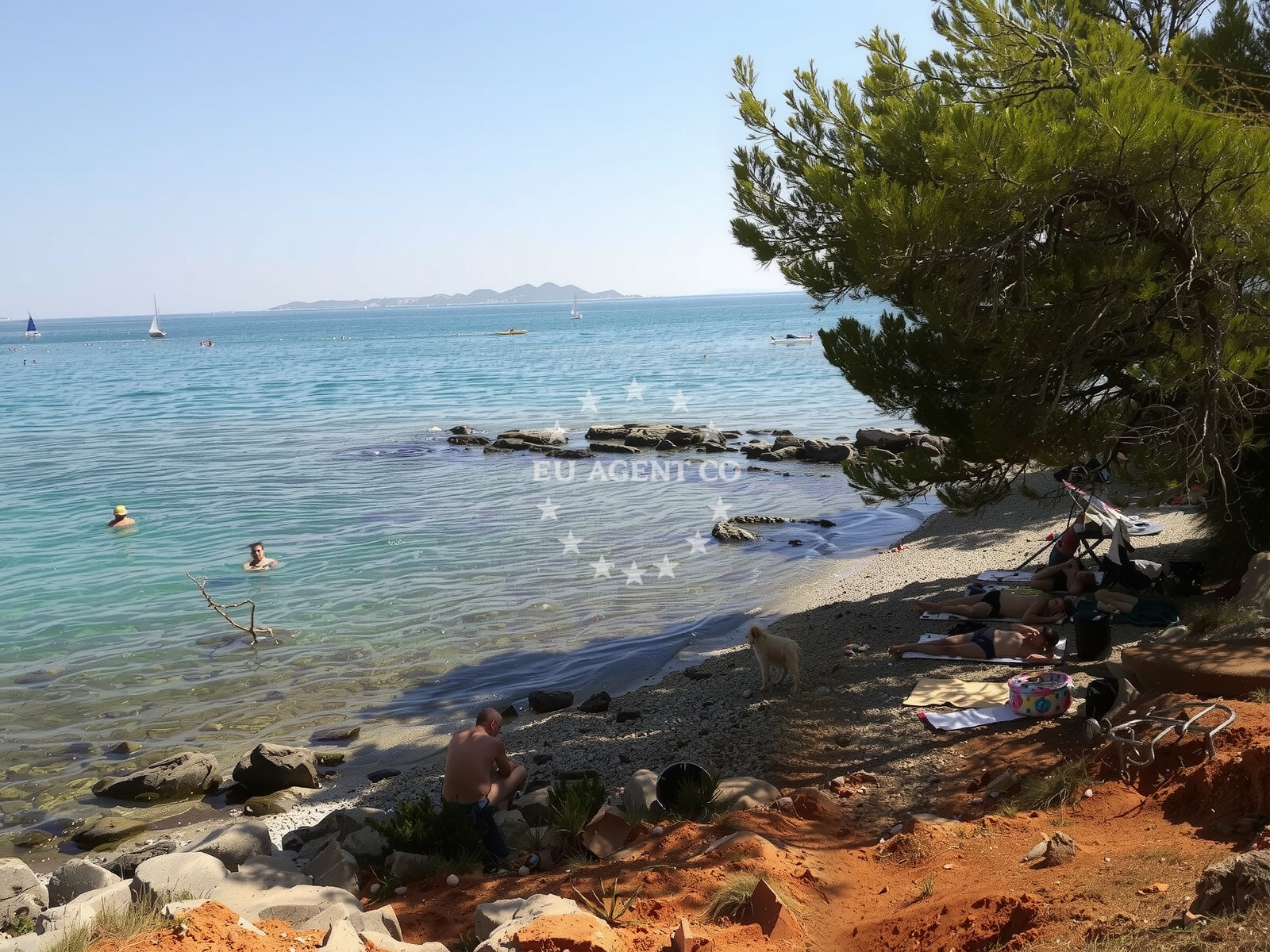 Additional view of Pilatusha beach in Ulica Brune Bušića 43 , Pakoštane