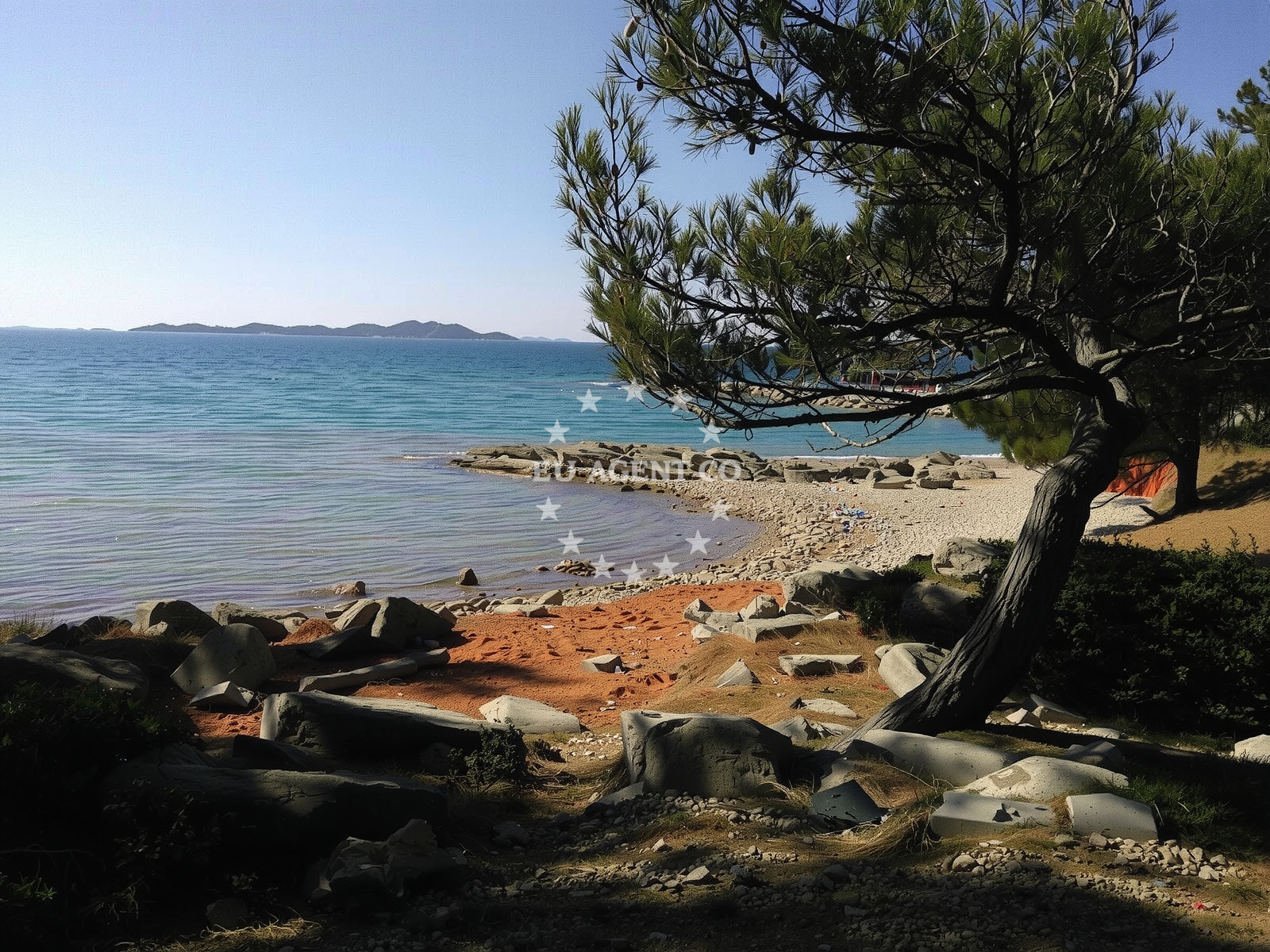 Additional view of Pilatusha beach II in Crvena Luka 1, Biograd na Moru