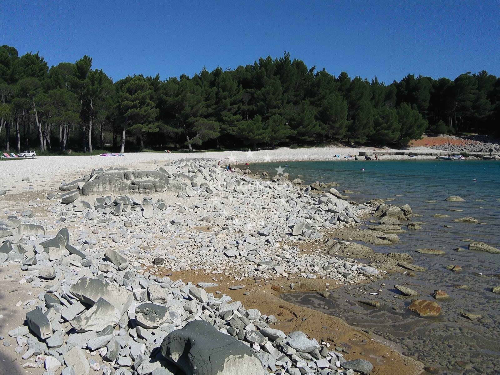 Additional view of Pilatusha beach II in Crvena Luka 1, Biograd na Moru