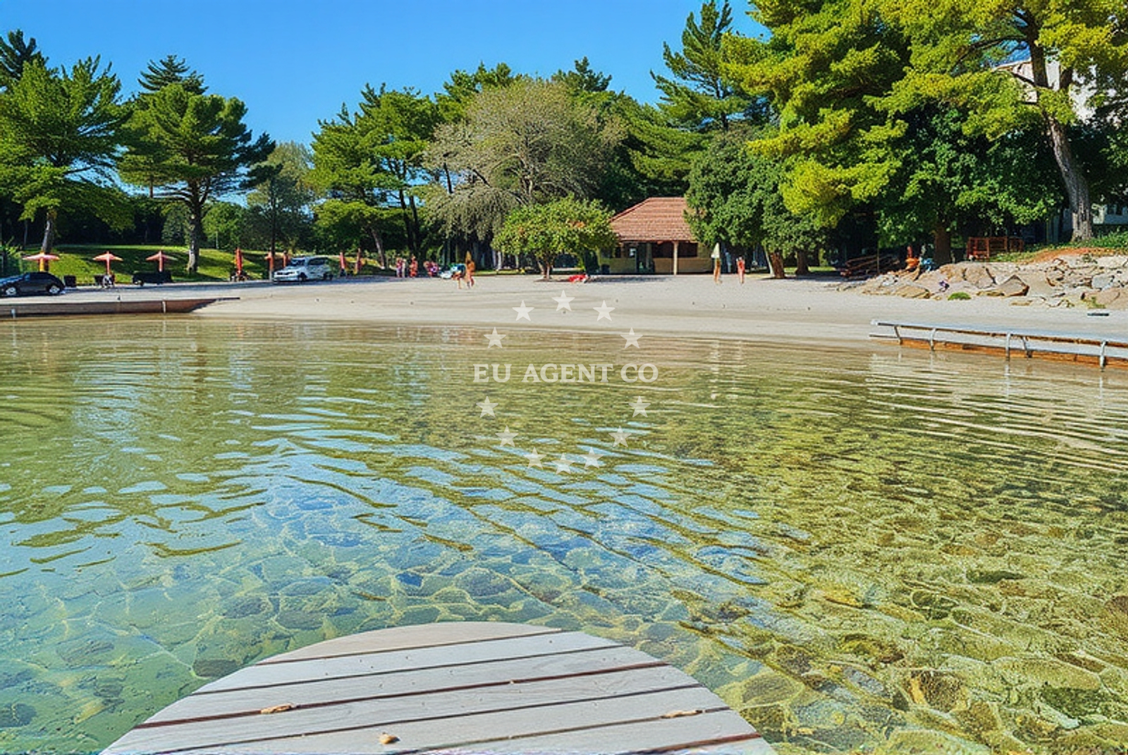 Additional view of Pilatusha beach II in Crvena Luka 1, Biograd na Moru