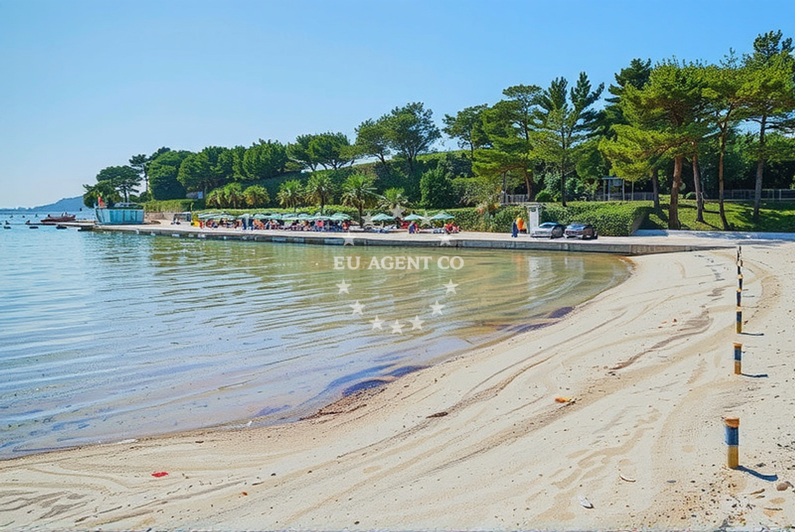 Additional view of Pilatusha beach II in Crvena Luka 1, Biograd na Moru