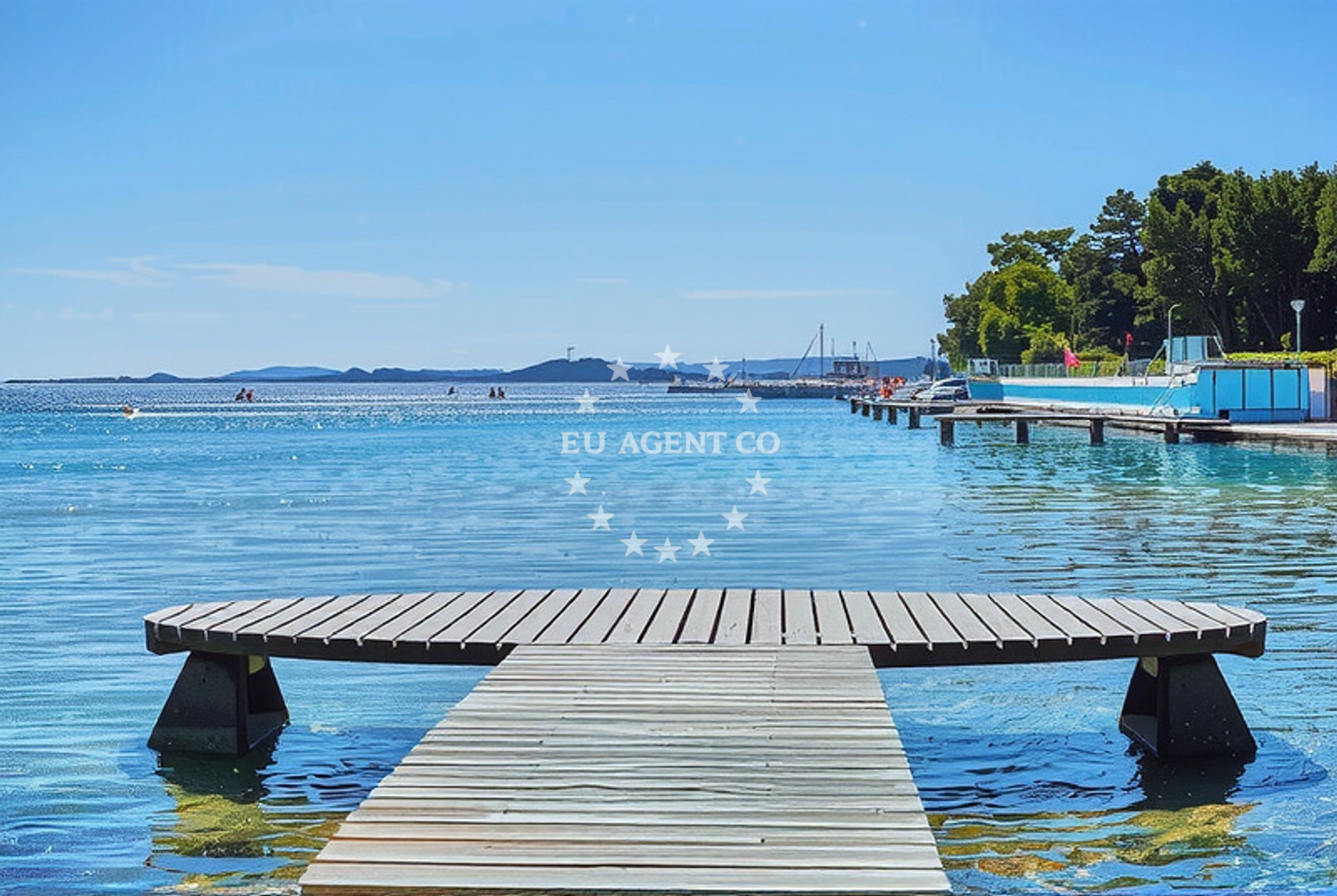 Additional view of Pilatusha beach II in Crvena Luka 1, Biograd na Moru