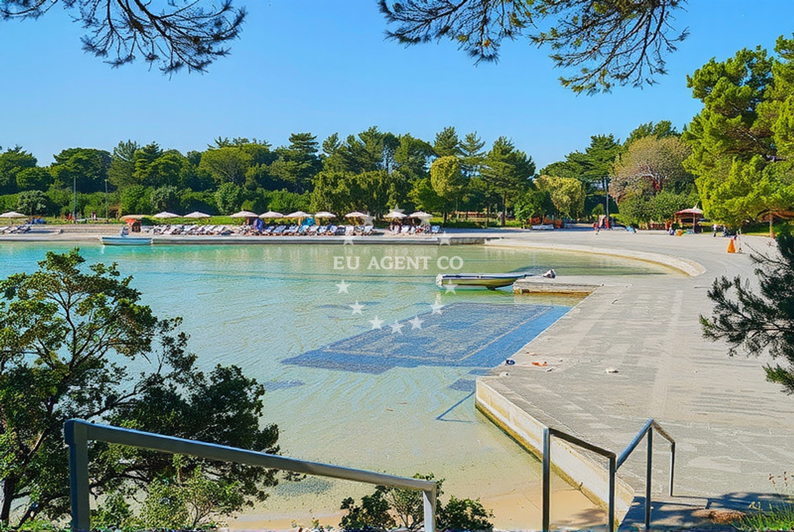 Additional view of Pilatusha beach II in Crvena Luka 1, Biograd na Moru