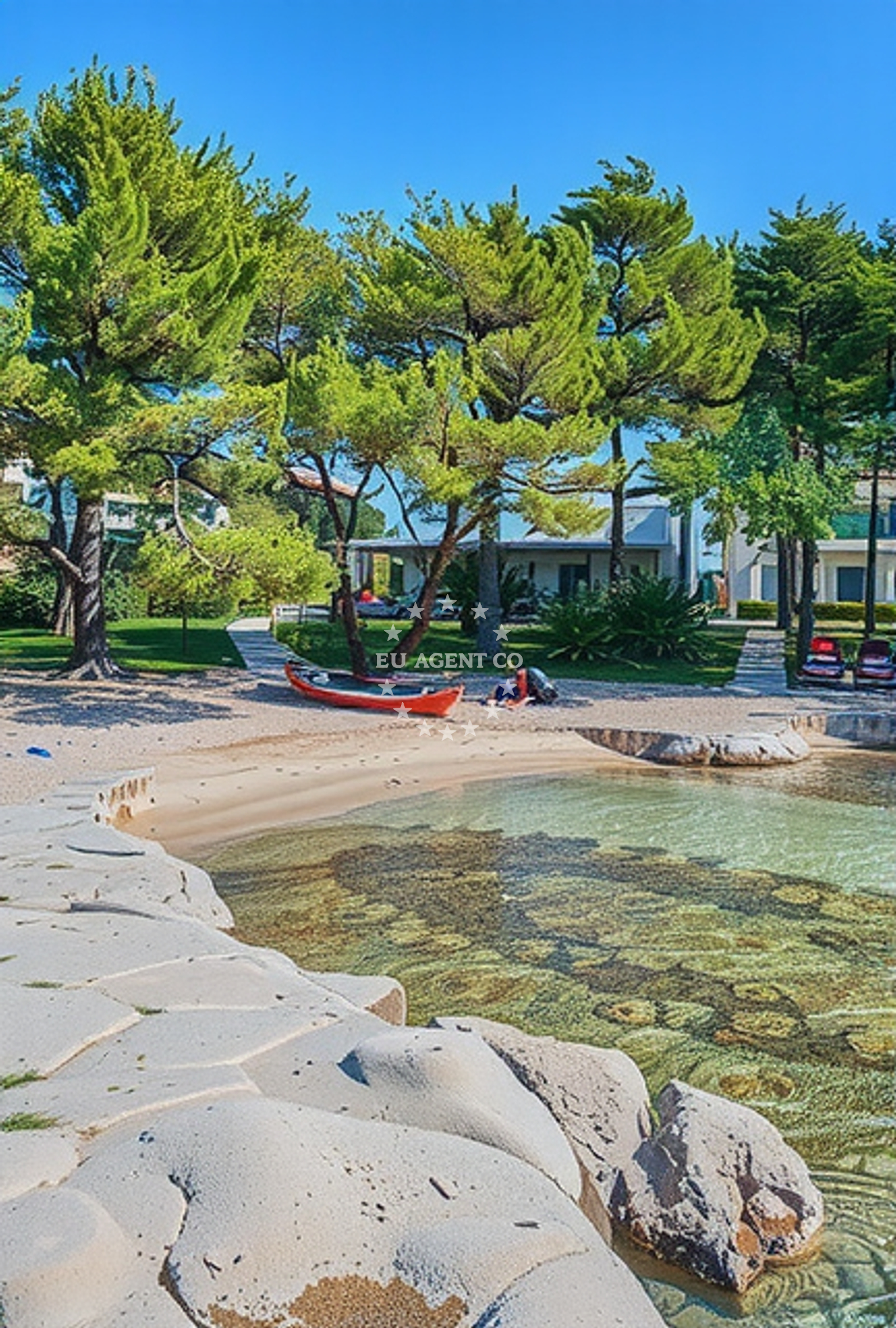 Additional view of Pilatusha beach II in Crvena Luka 1, Biograd na Moru