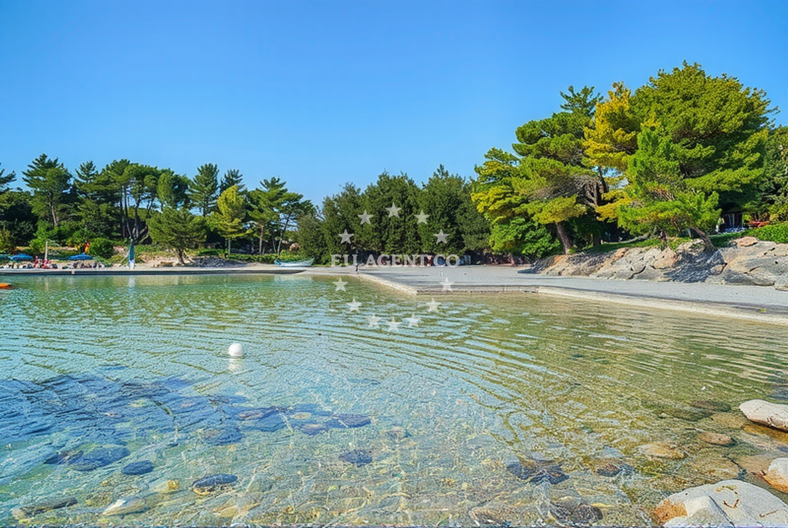 Additional view of Pilatusha beach II in Crvena Luka 1, Biograd na Moru