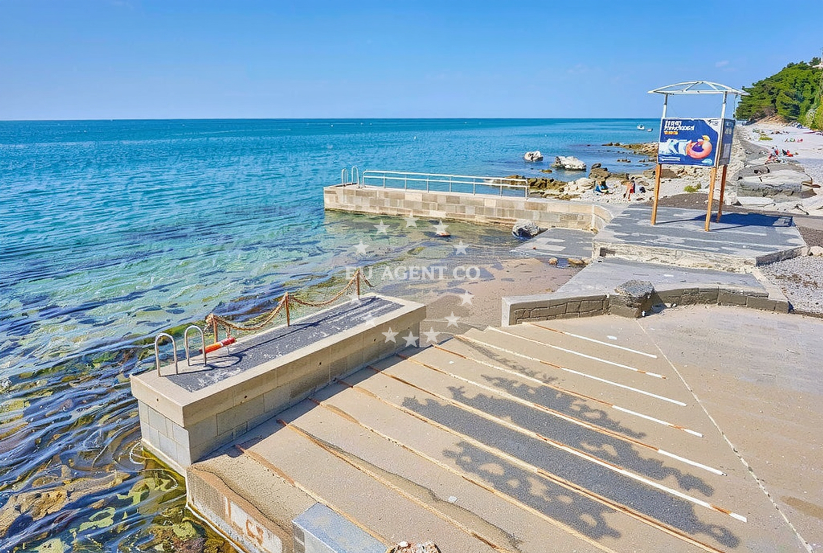 Additional view of Pineta beach in Pineta 1, Savudrija