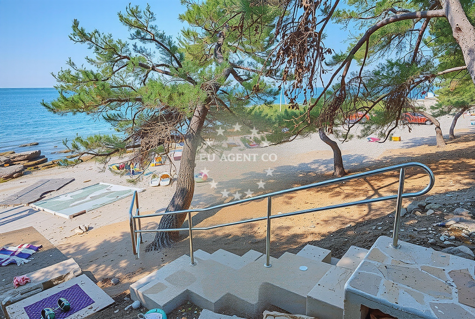 Additional view of Pineta beach in Pineta 1, Savudrija