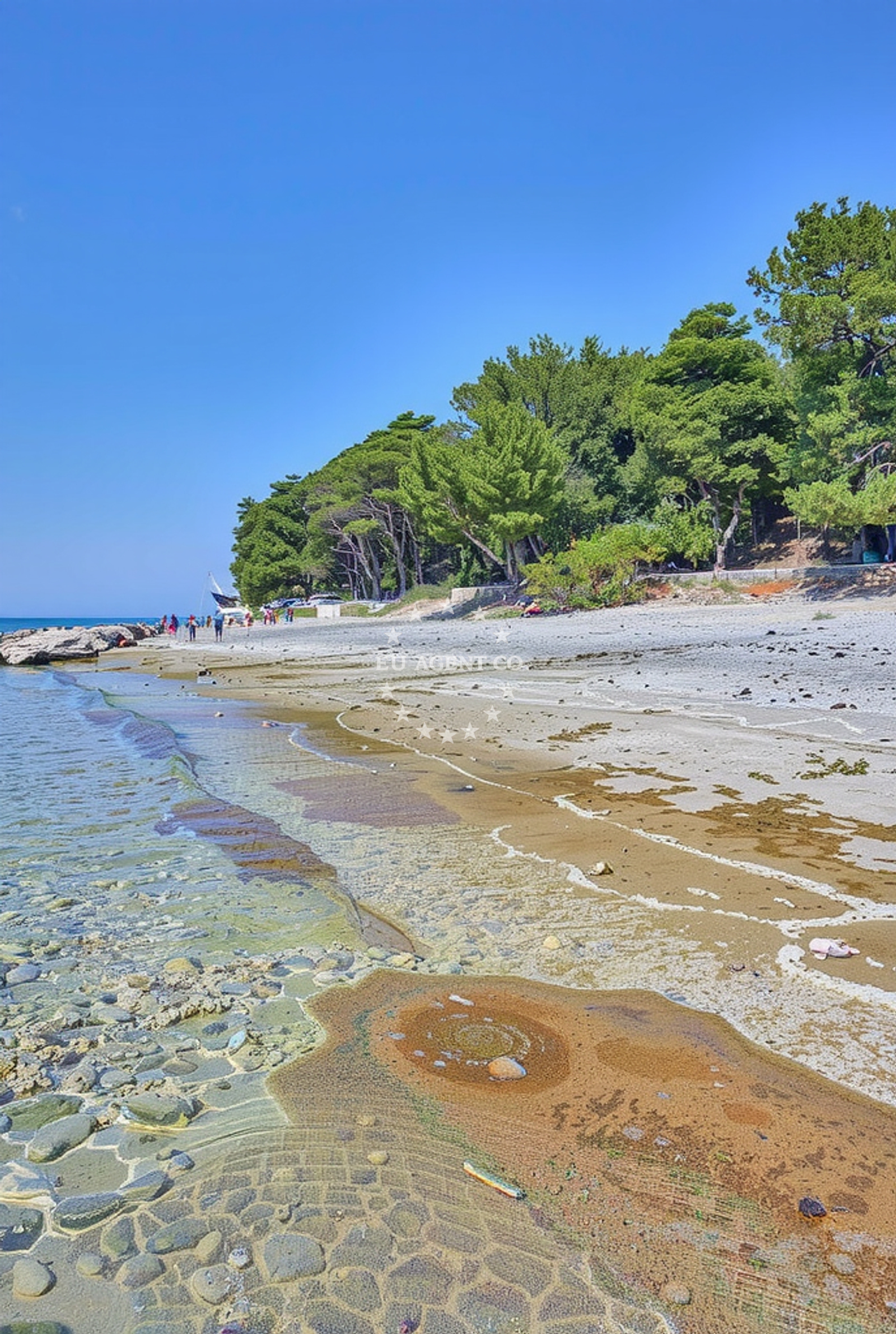 Additional view of Pineta beach in Pineta 1, Savudrija