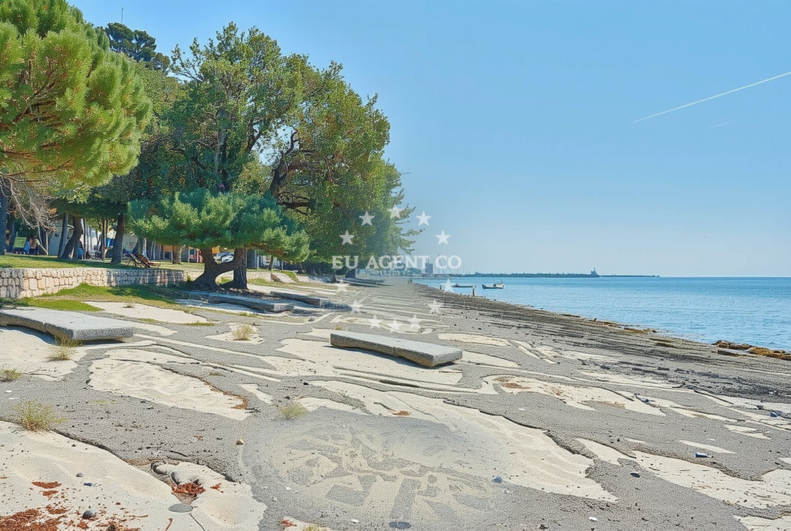 Additional view of Pineta beach in Pineta 1, Savudrija