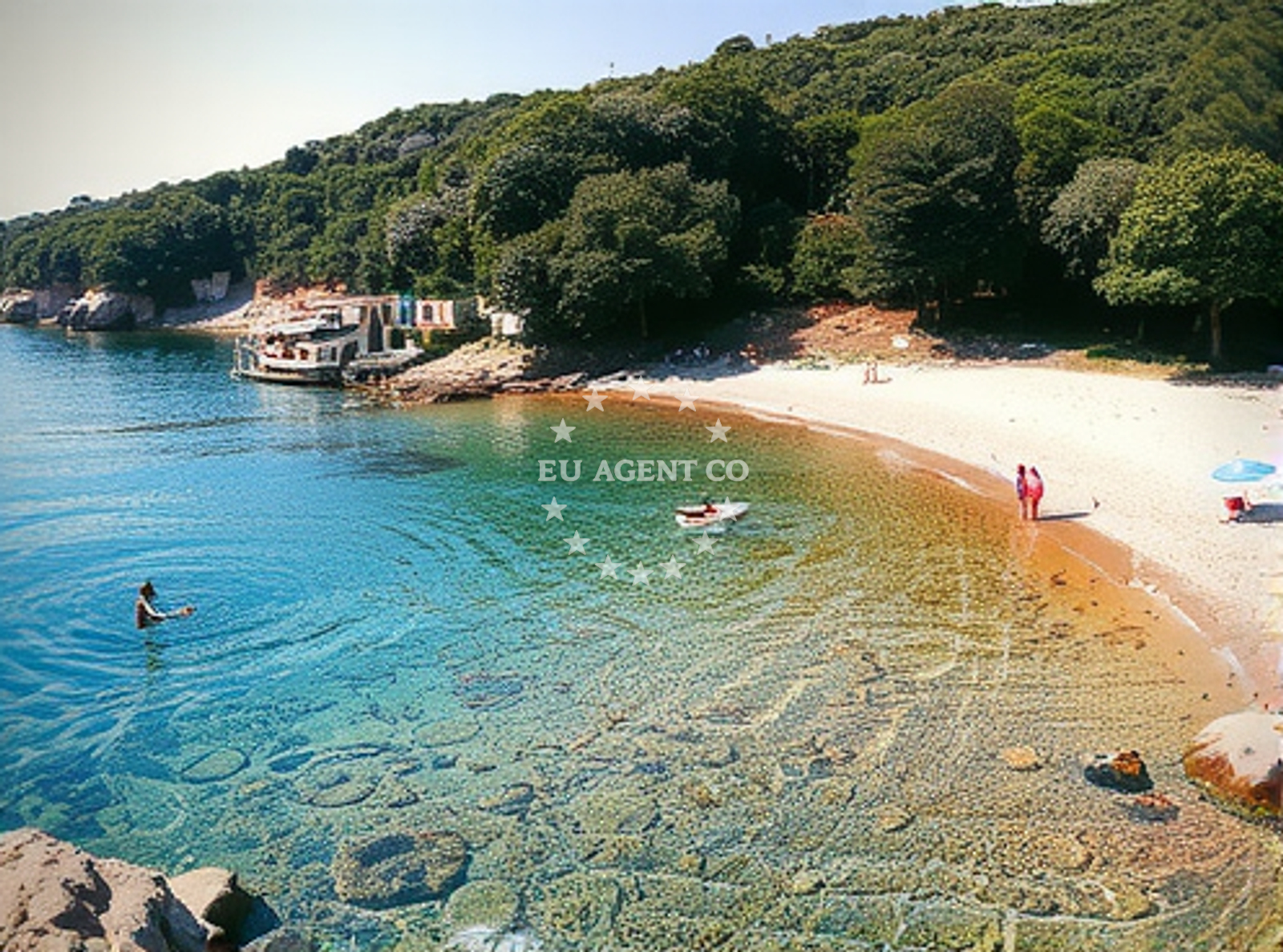 Additional view of Pinezici beach in Bok od Brozica 100, Vrh, Krk