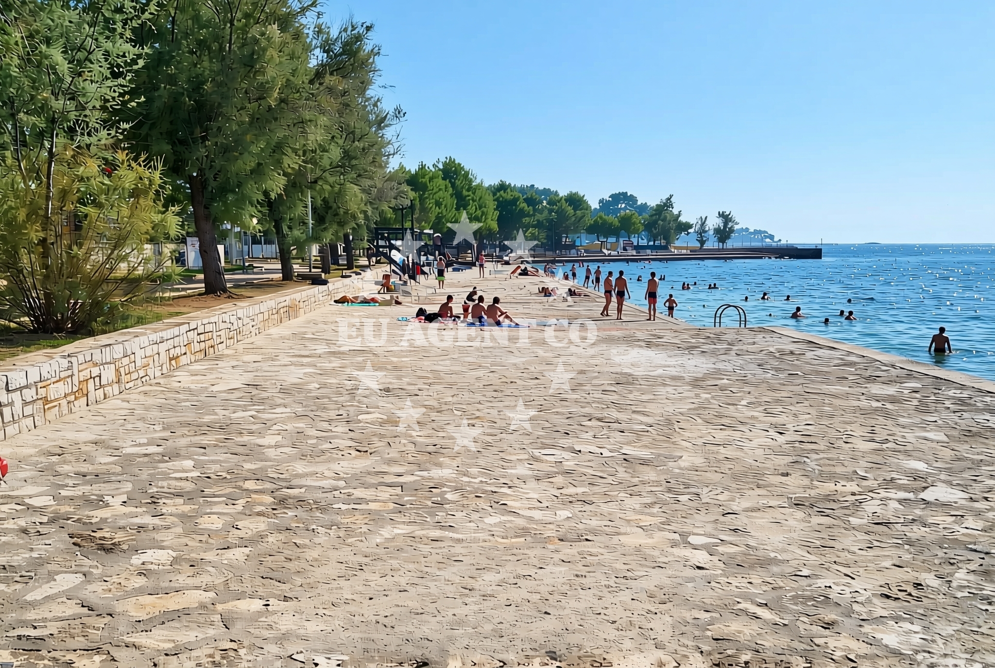 Additional view of Pinia, Poreč Beach in Pinia