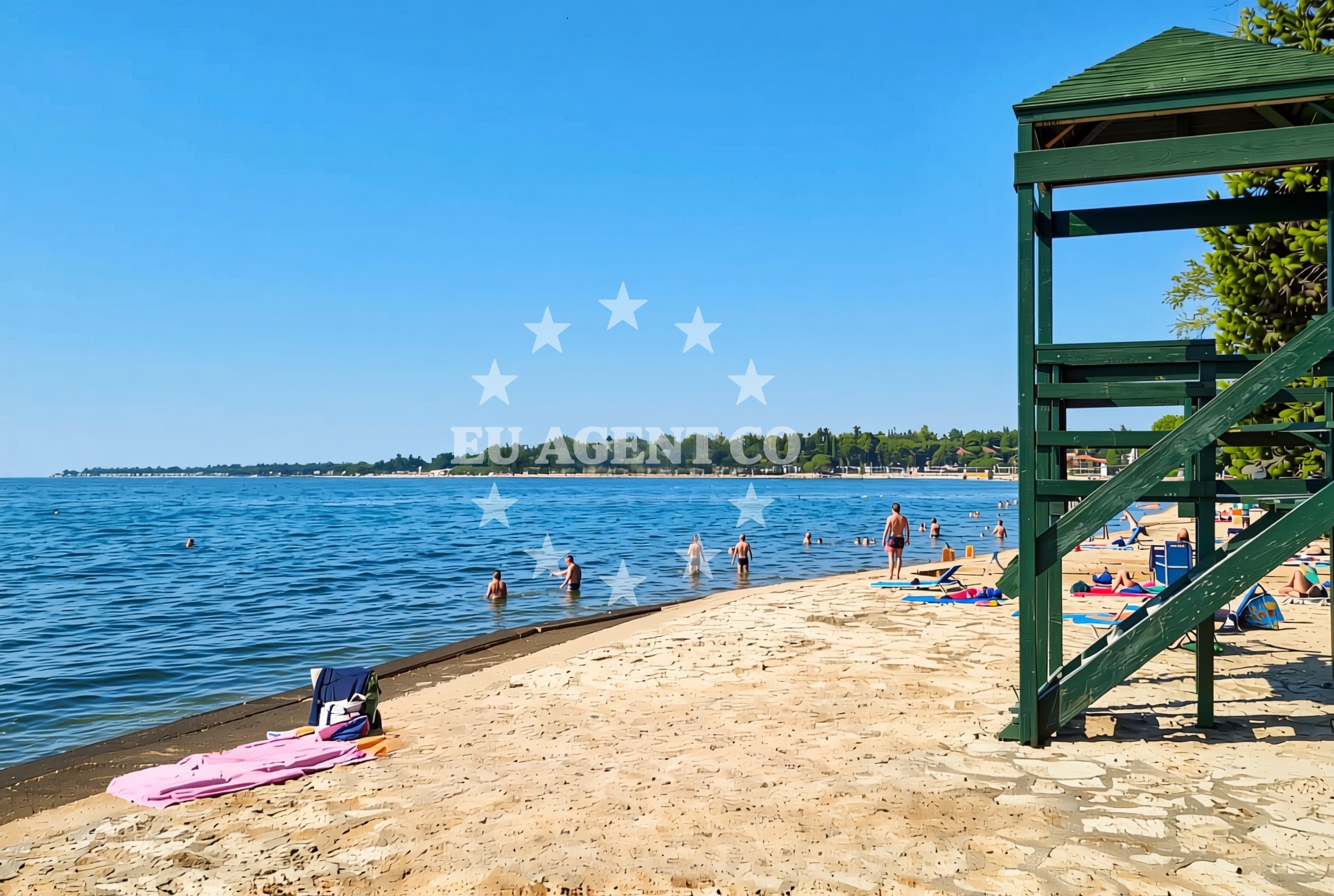 Additional view of Pinia, Poreč Beach in Pinia