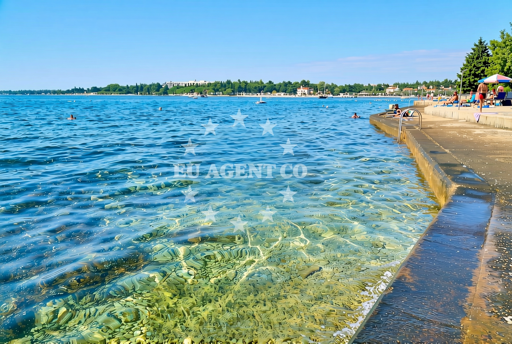 Additional view of Pinia, Poreč Beach in Pinia