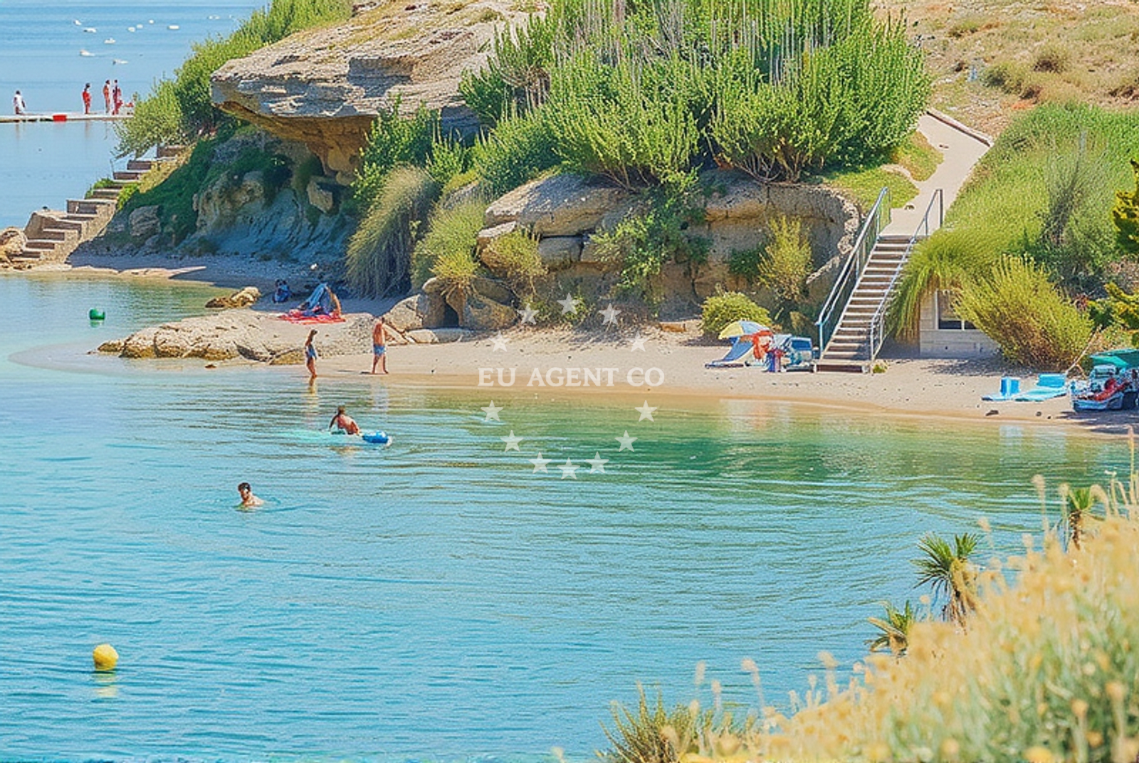Additional view of Pirka beach in Ulica Marina Držića 20, Pag