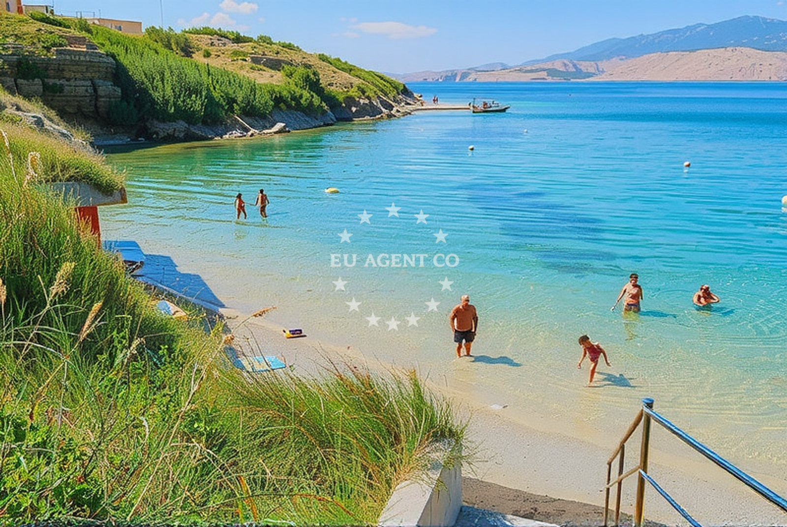 Additional view of Pirka beach in Ulica Marina Držića 20, Pag