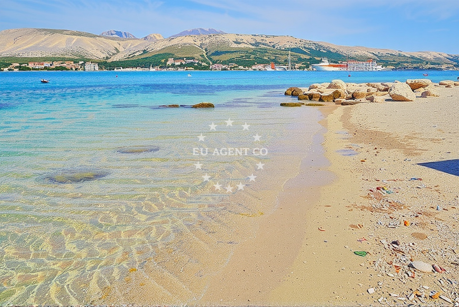 Additional view of Pirka beach in Ulica Marina Držića 20, Pag