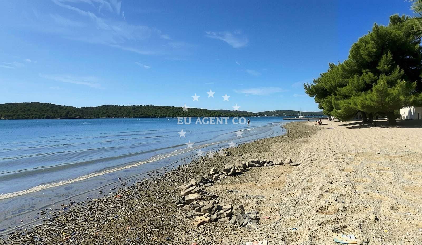 Additional view of Pirovac beach in Mecanovo 34, Pirovac