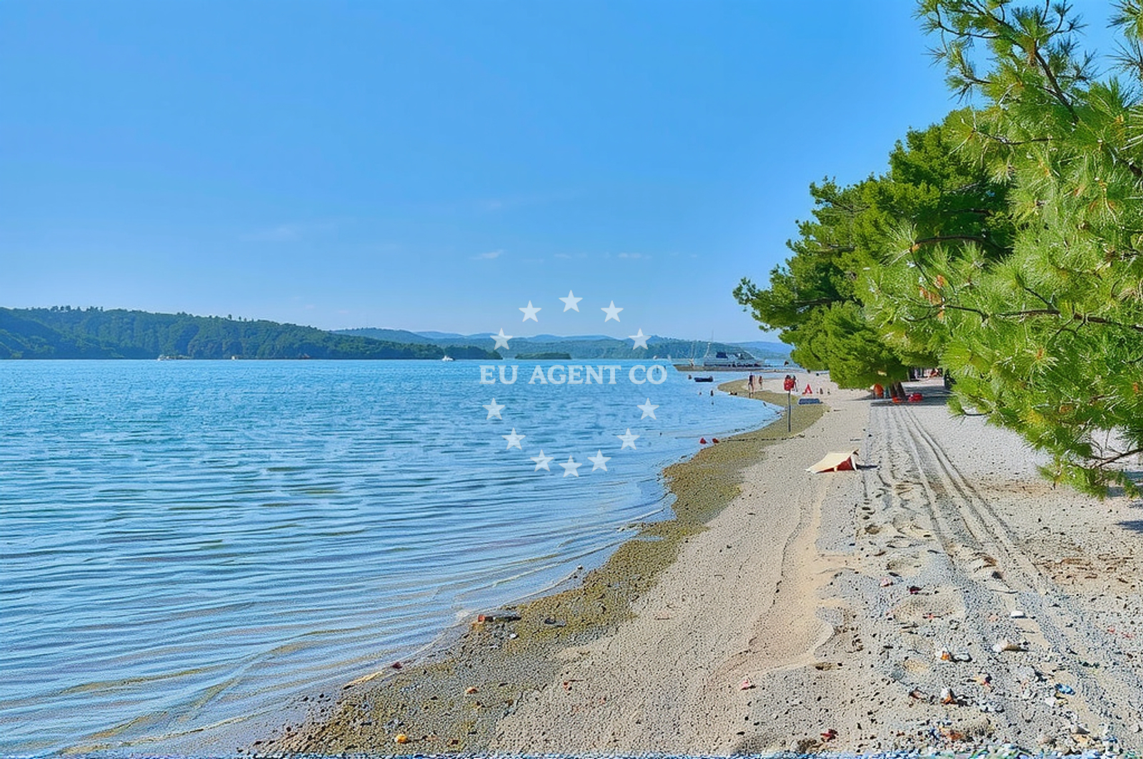 Additional view of Pirovac beach in Mecanovo 34, Pirovac