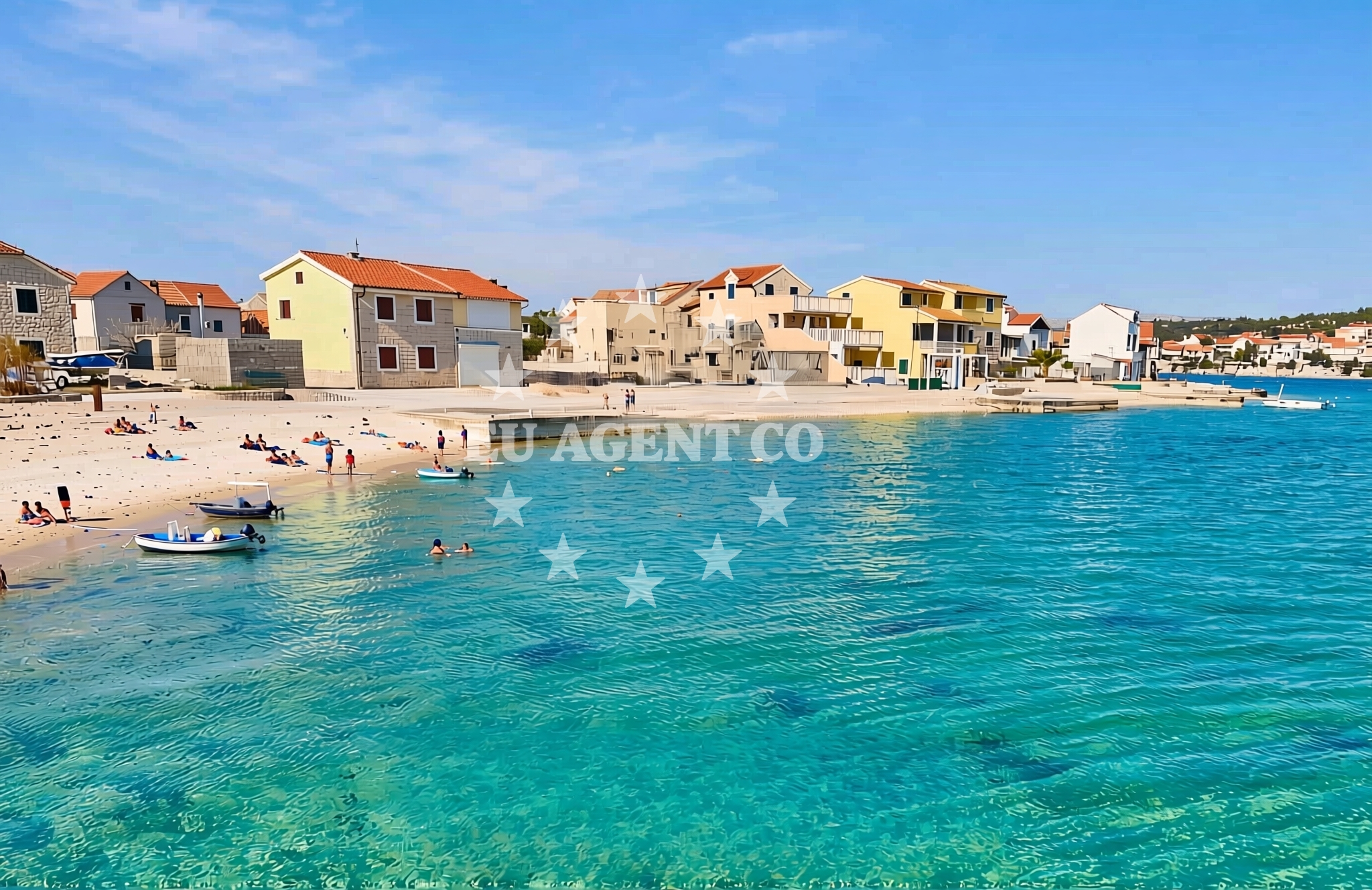 Additional view of Pisak, Krapanj (Krapanj) Beach in Pisak