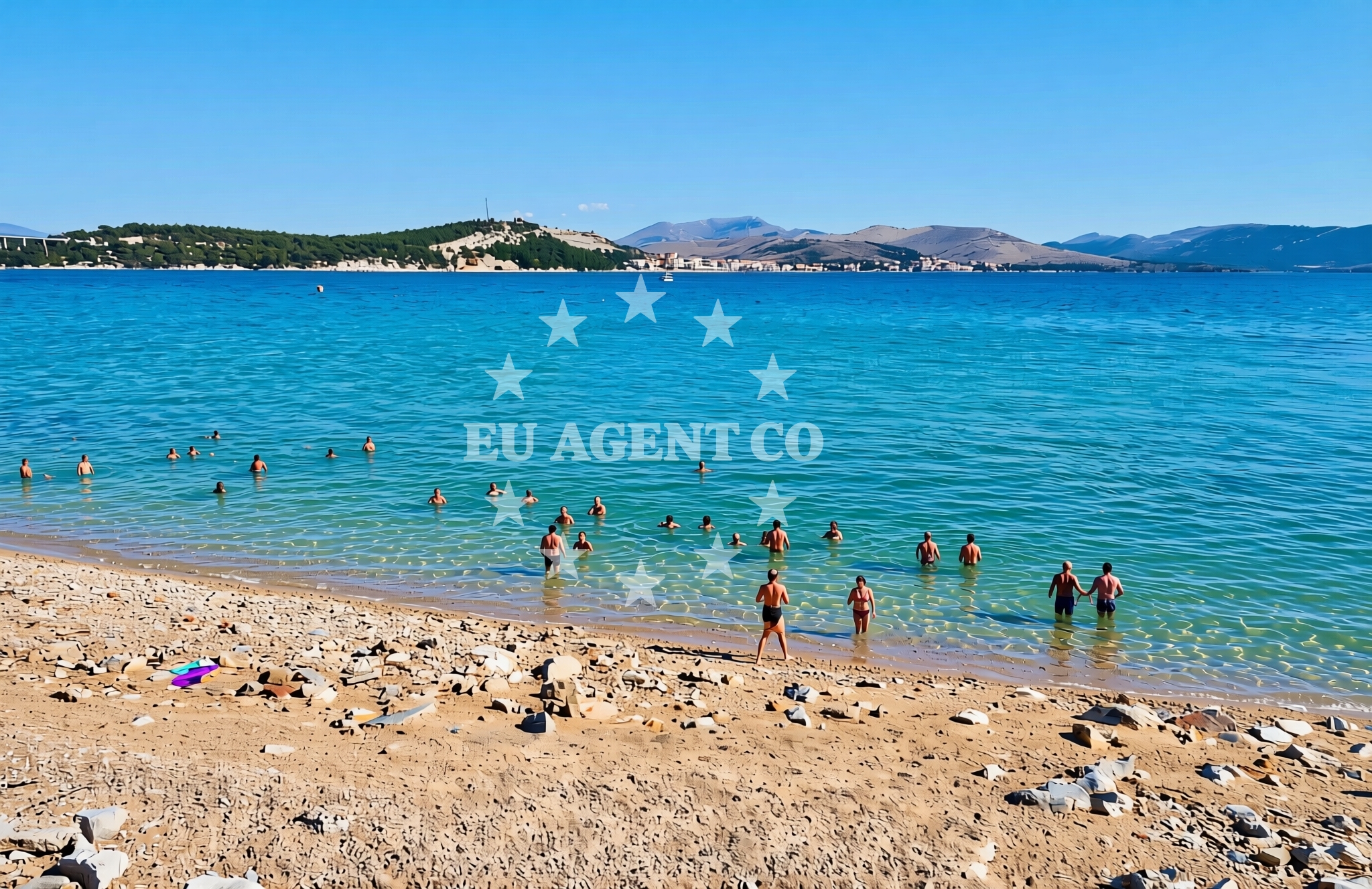 Additional view of Pisak, Krapanj (Krapanj) Beach in Pisak