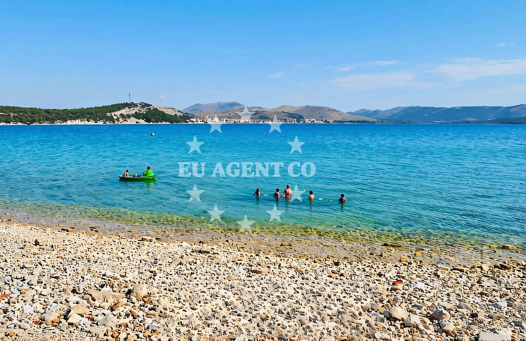Additional view of Pisak, Krapanj (Krapanj) Beach in Pisak