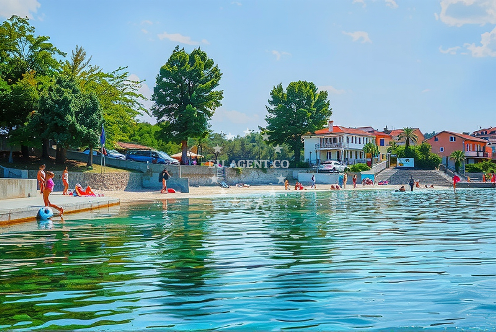 Additional view of Pjescana plaza in Konjska 1, Šilo