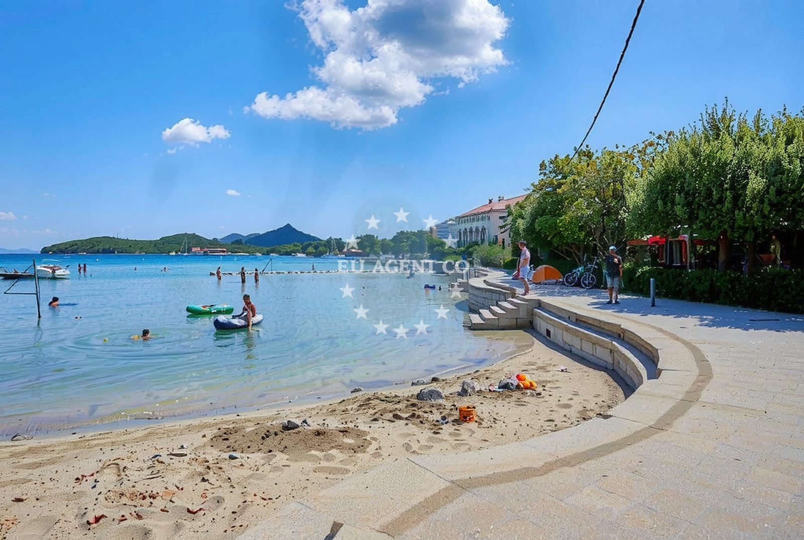 Additional view of Pjescana plaza in Put kućerine 2, Ugljan